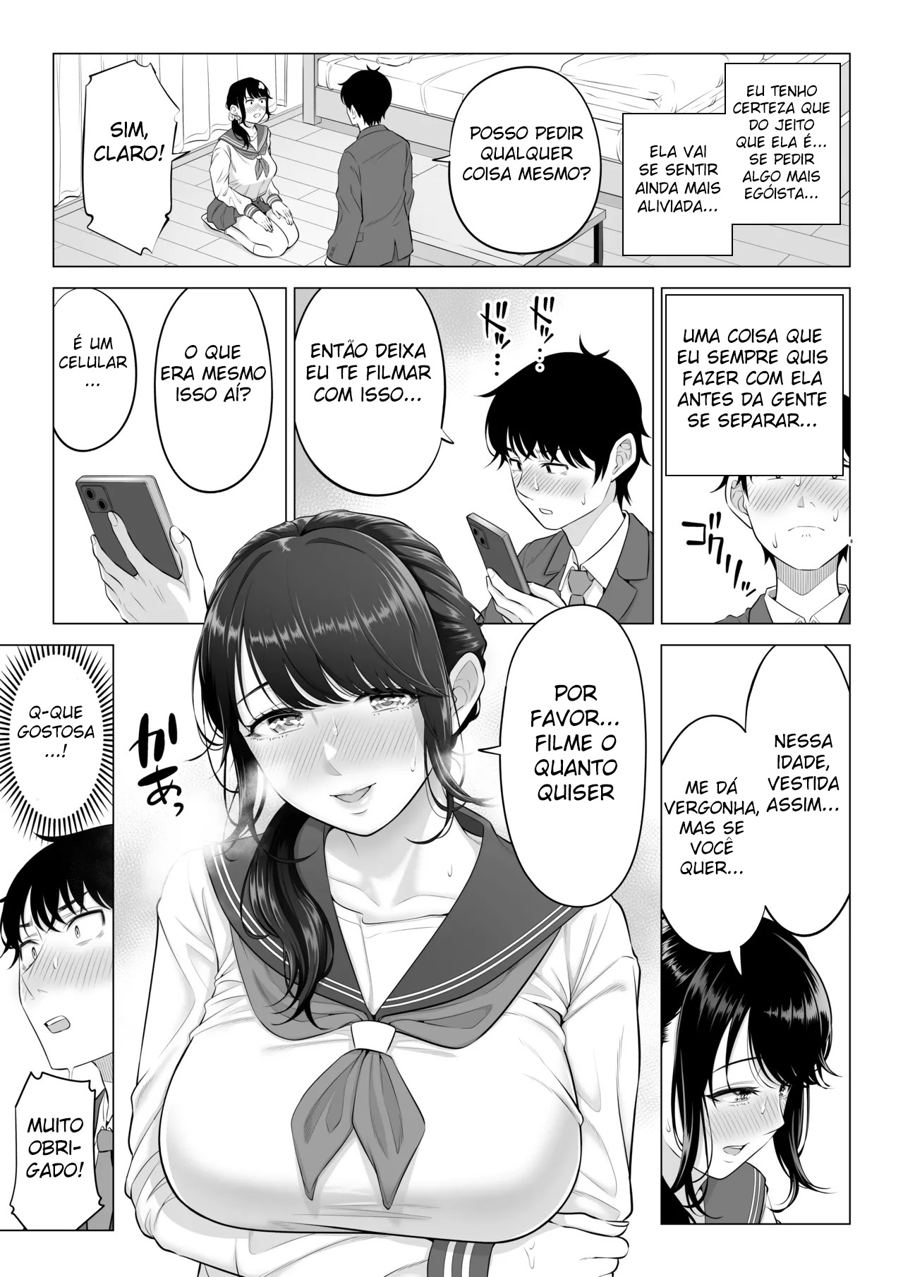 A Dona de Casa Shizuka Tachibana, Que Pediu A Doação da Minha Porra, Não Entende De Nada! – Parte 2 — página 59