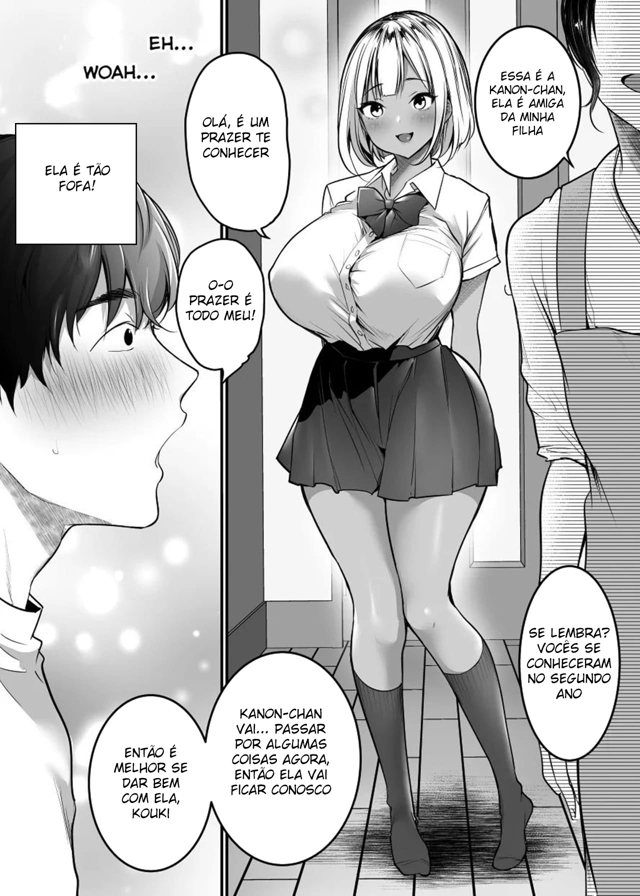 Banheiro Sexual: A Garota Gyaru que Está Hospedada Em Minha Casa E O Banheiro da Minha Casa ♥ — página 4