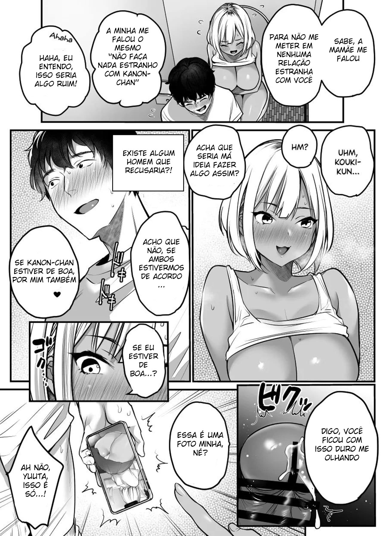 Banheiro Sexual: A Garota Gyaru que Está Hospedada Em Minha Casa E O Banheiro da Minha Casa ♥ — página 12