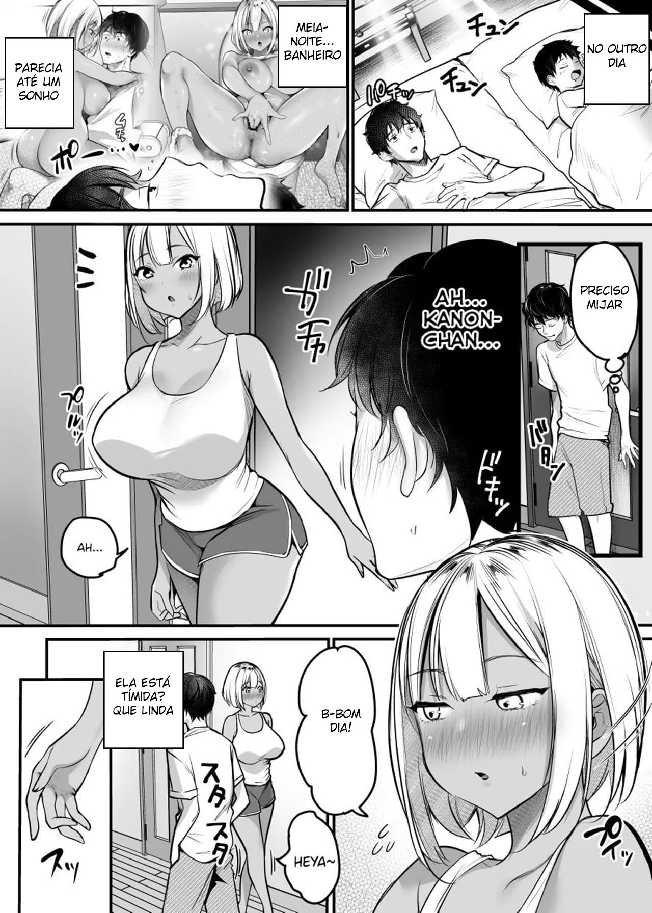 Banheiro Sexual: A Garota Gyaru que Está Hospedada Em Minha Casa E O Banheiro da Minha Casa ♥ — página 32