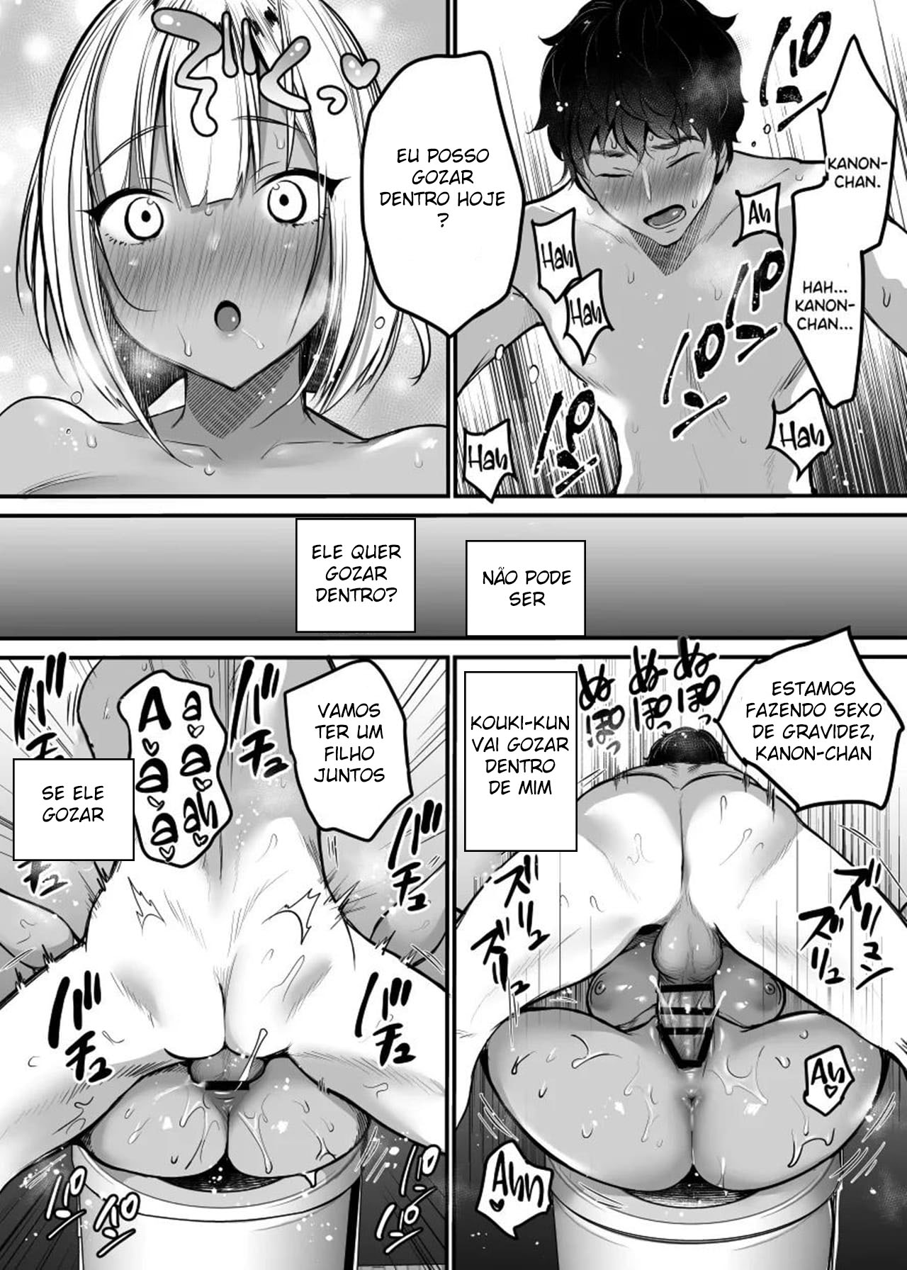 Banheiro Sexual: A Garota Gyaru que Está Hospedada Em Minha Casa E O Banheiro da Minha Casa ♥ — página 59