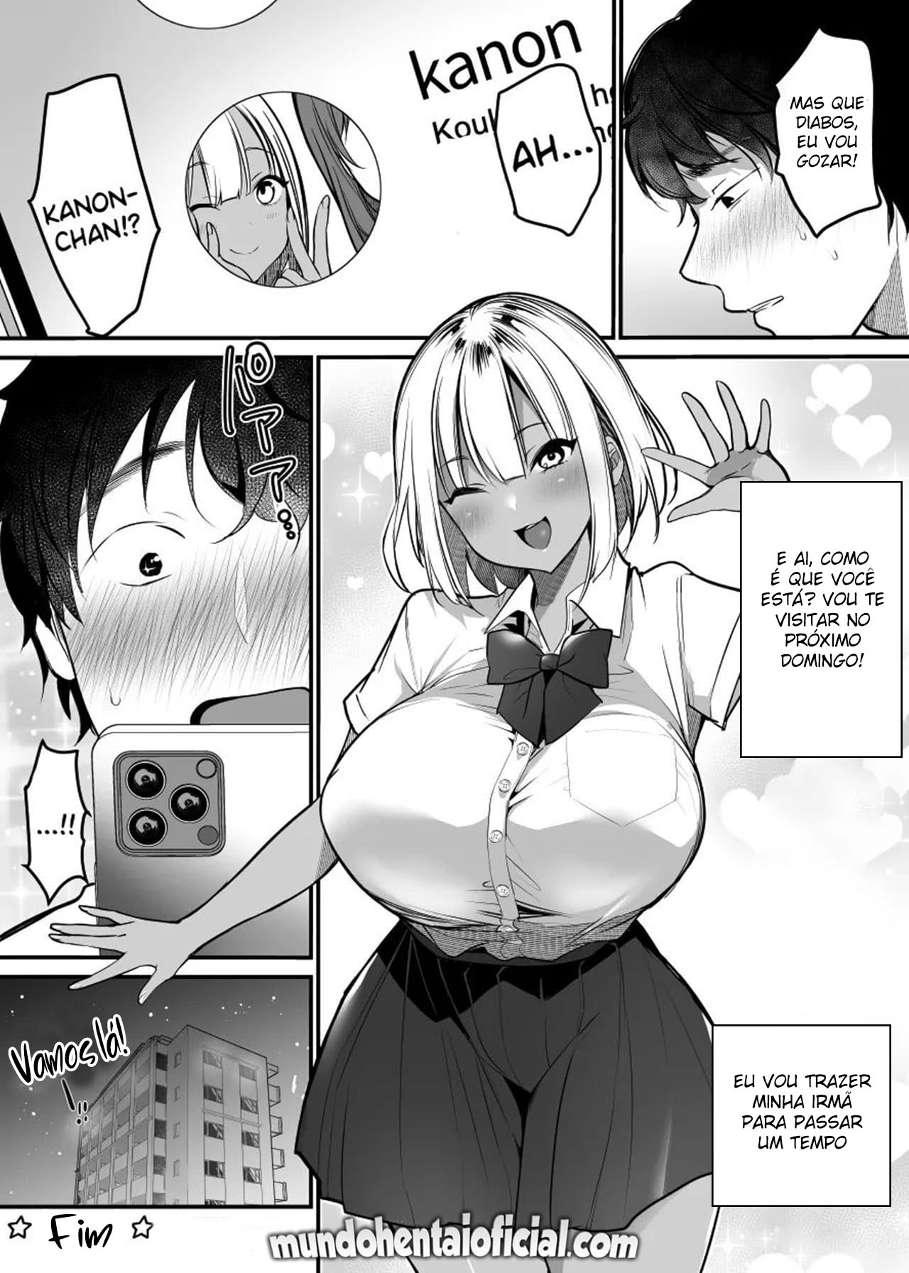 Banheiro Sexual: A Garota Gyaru que Está Hospedada Em Minha Casa E O Banheiro da Minha Casa ♥ — página 69