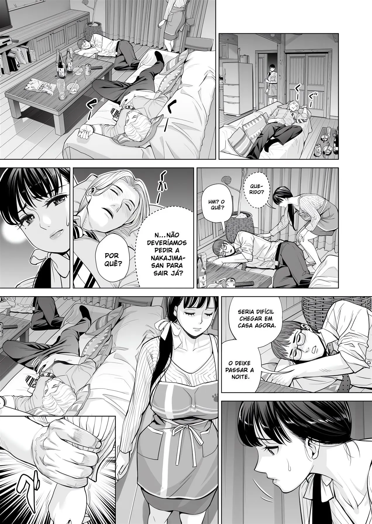 Bebendo Saquê Em Uma Noite de Luar — página 38
