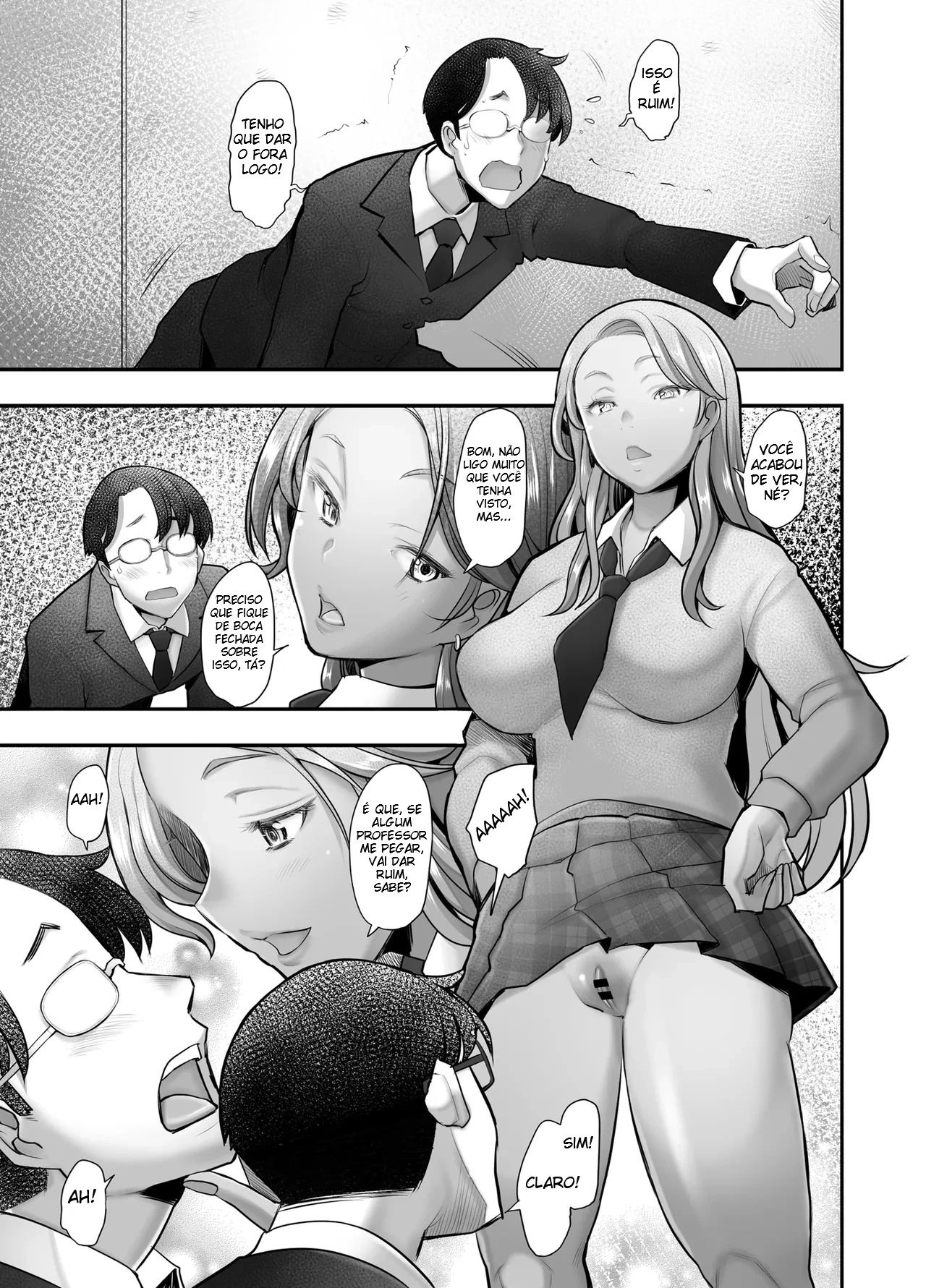 A Gyaru Apaixonada por um Pau Atencioso — página 10