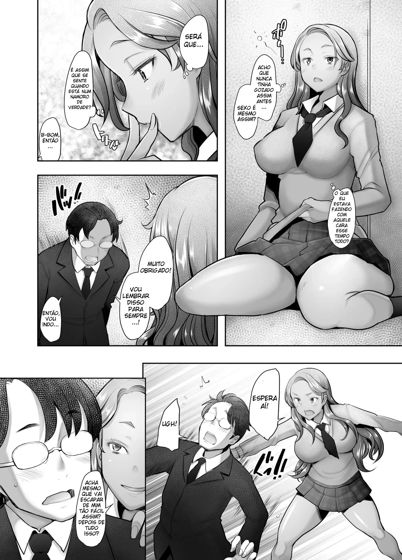 A Gyaru Apaixonada por um Pau Atencioso — página 27