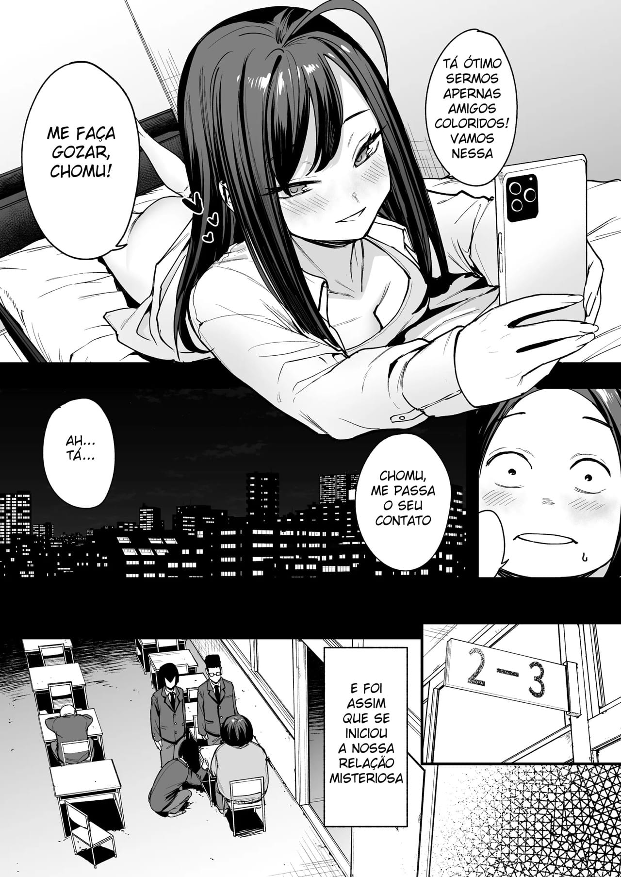 A História de Como Eu, Um Otaku, Consegui Foder Uma Gyaru Super Popular 2 — página 5