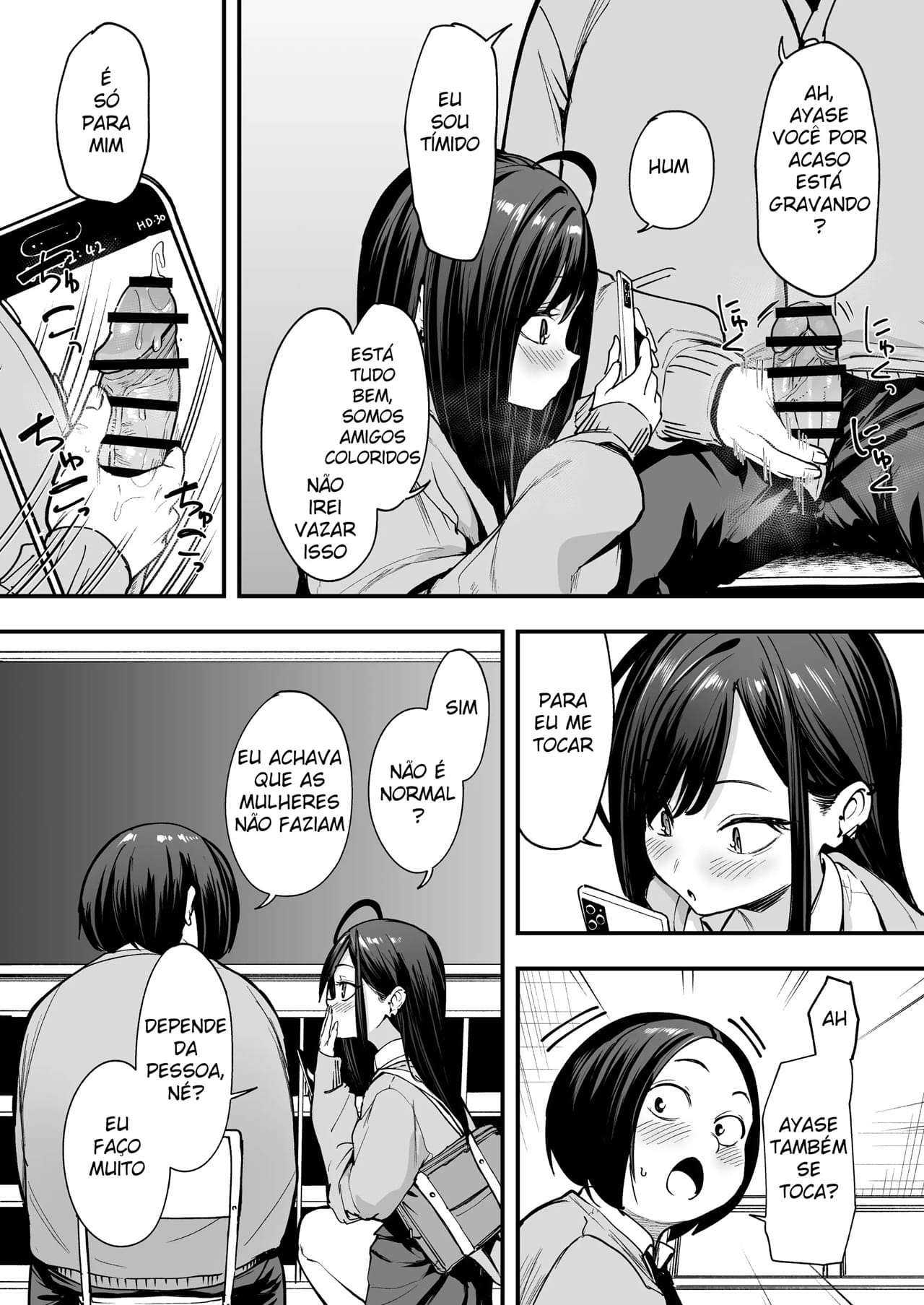 A História de Como Eu, Um Otaku, Consegui Foder Uma Gyaru Super Popular 2 — página 27