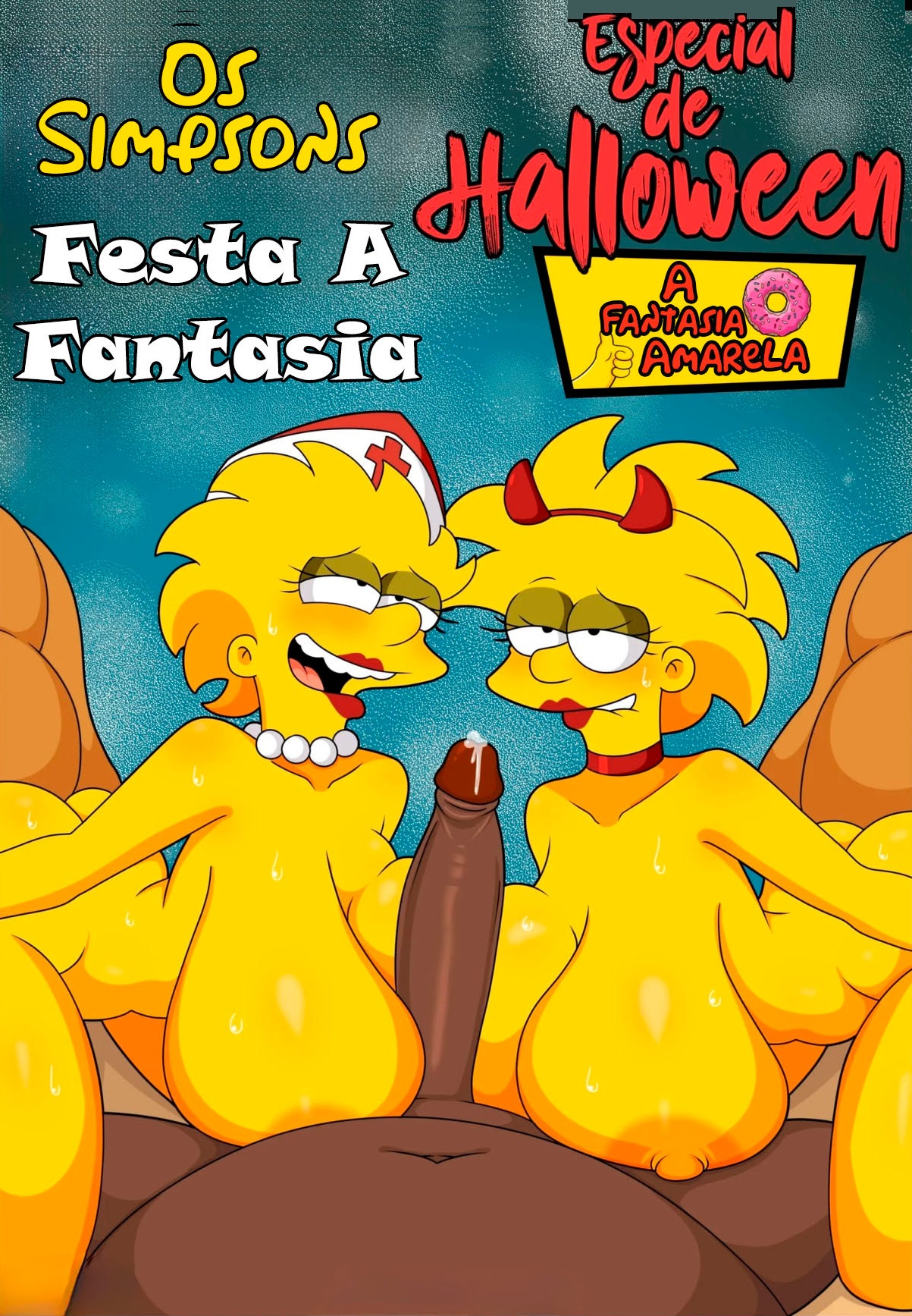 A Fantasia Amarela: Festa A Fantasia – Especial de Halloween — página 1
