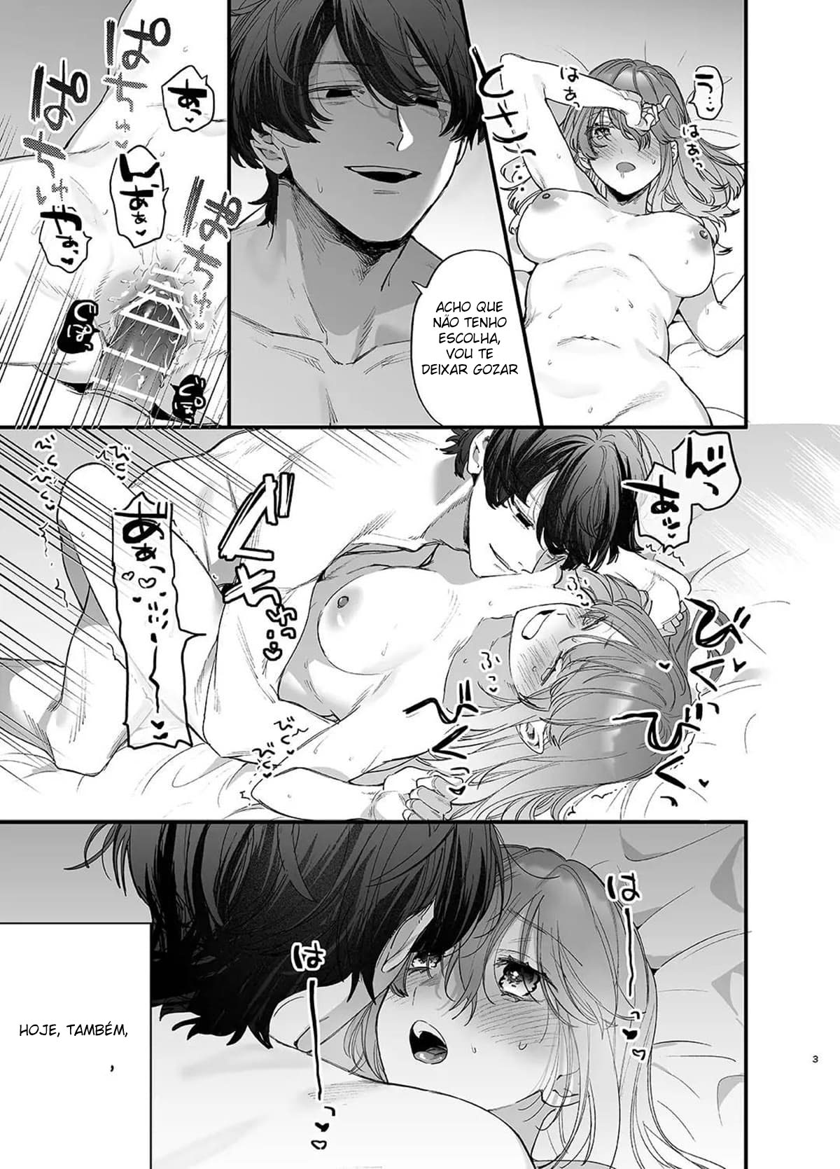 Até Que o Exorcista de Merda Ren-kun, me Conquistou Com Seu Abraço. — página 3
