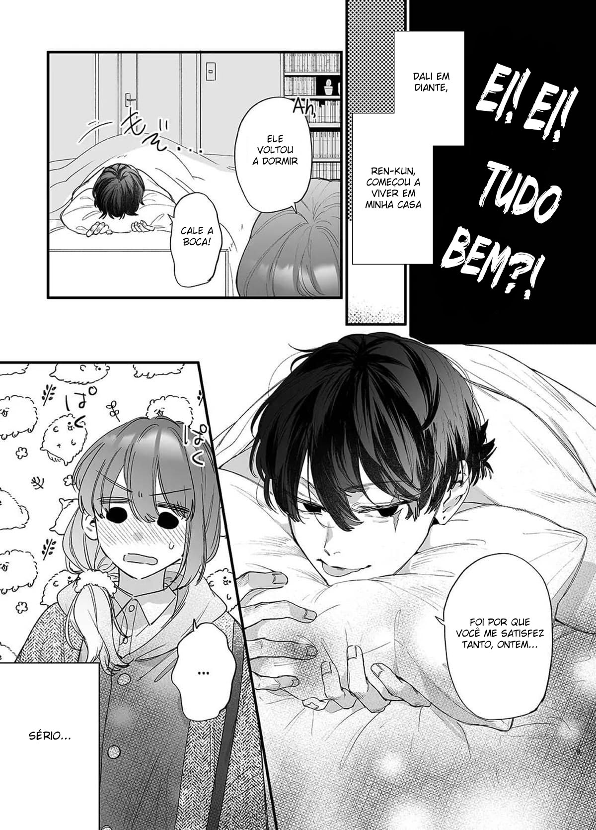 Até Que o Exorcista de Merda Ren-kun, me Conquistou Com Seu Abraço. — página 9
