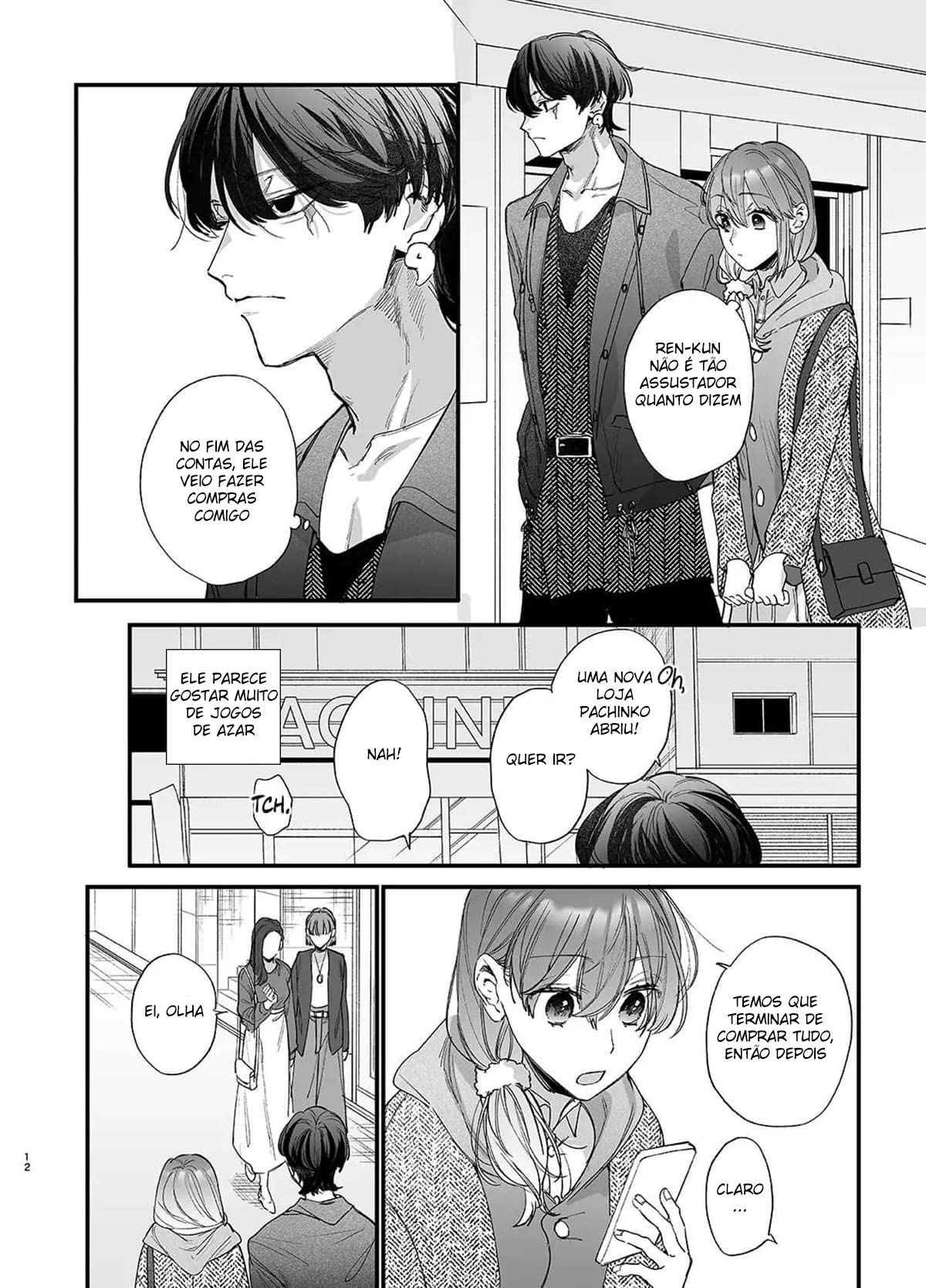 Até Que o Exorcista de Merda Ren-kun, me Conquistou Com Seu Abraço. — página 12