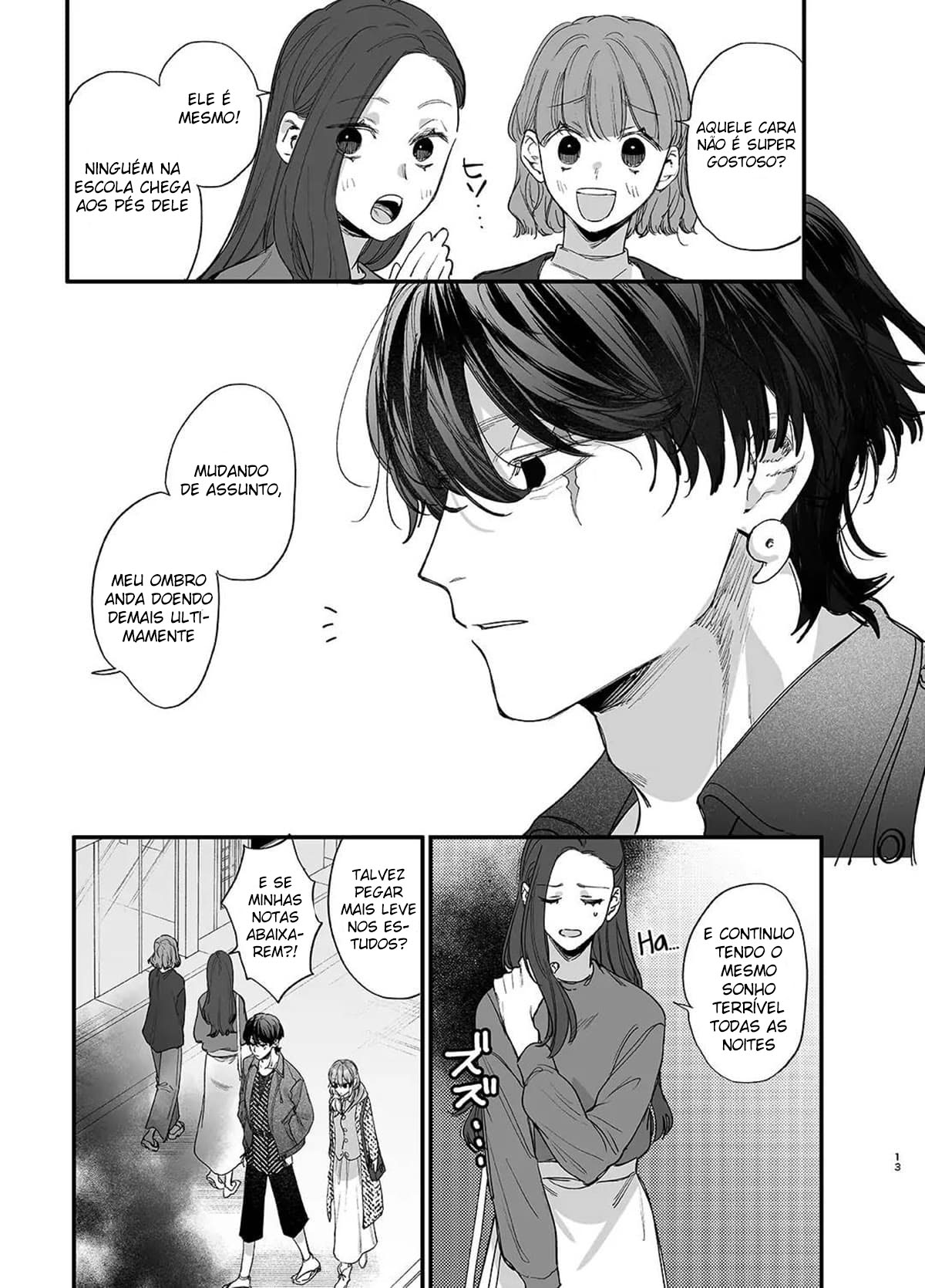 Até Que o Exorcista de Merda Ren-kun, me Conquistou Com Seu Abraço. — página 13