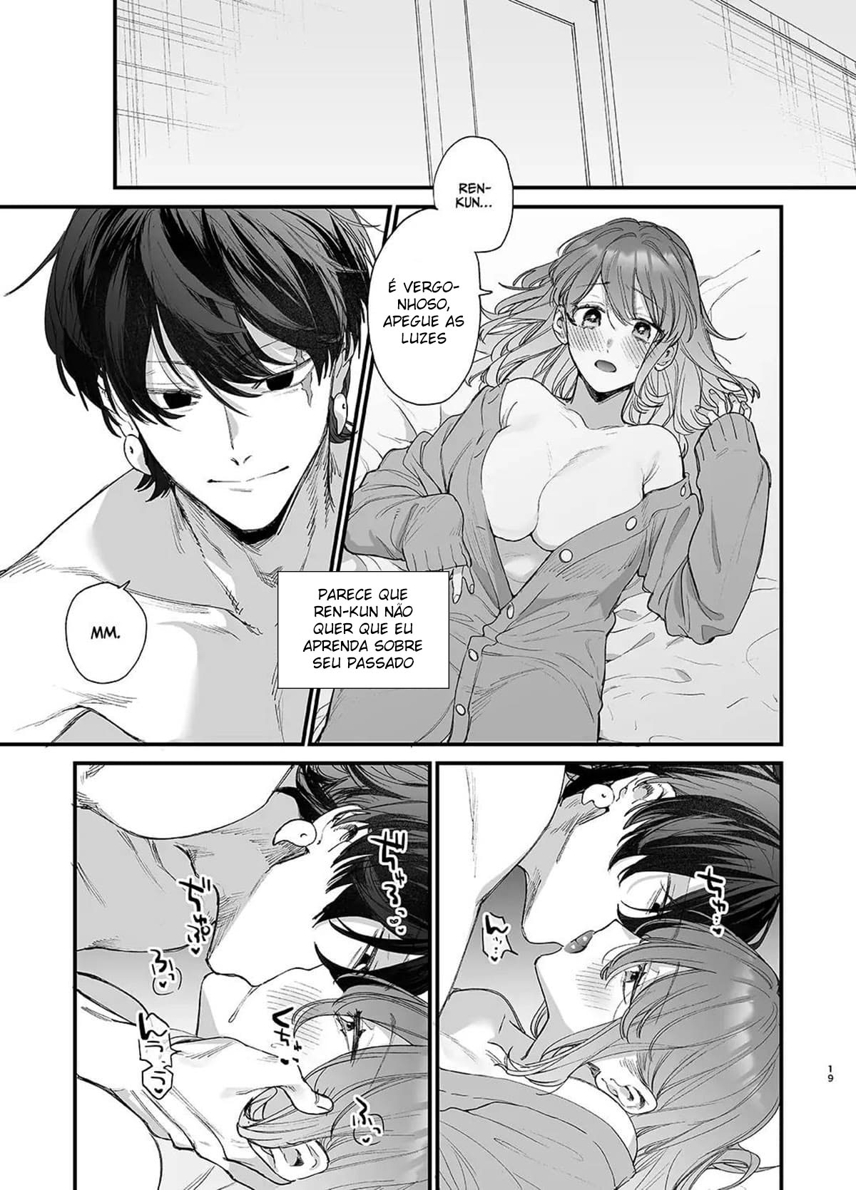 Até Que o Exorcista de Merda Ren-kun, me Conquistou Com Seu Abraço. — página 19