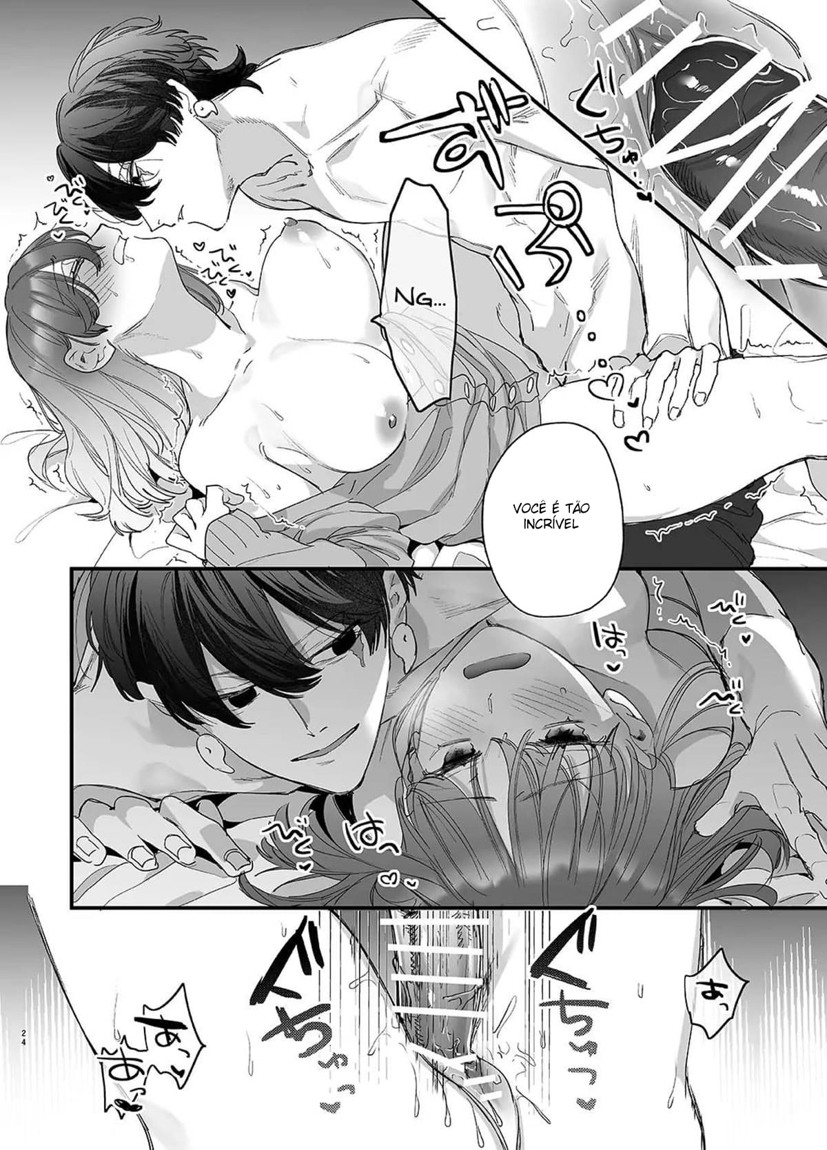 Até Que o Exorcista de Merda Ren-kun, me Conquistou Com Seu Abraço. — página 24