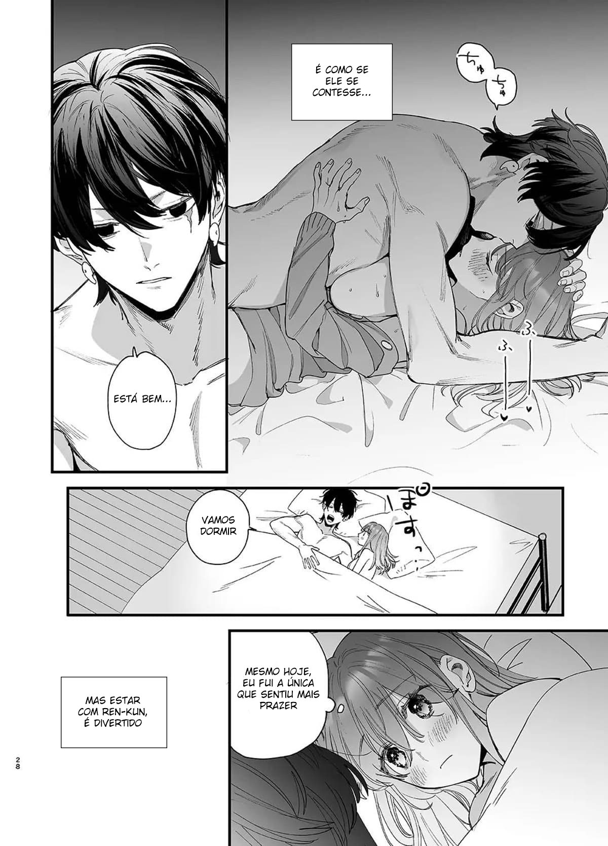 Até Que o Exorcista de Merda Ren-kun, me Conquistou Com Seu Abraço. — página 28