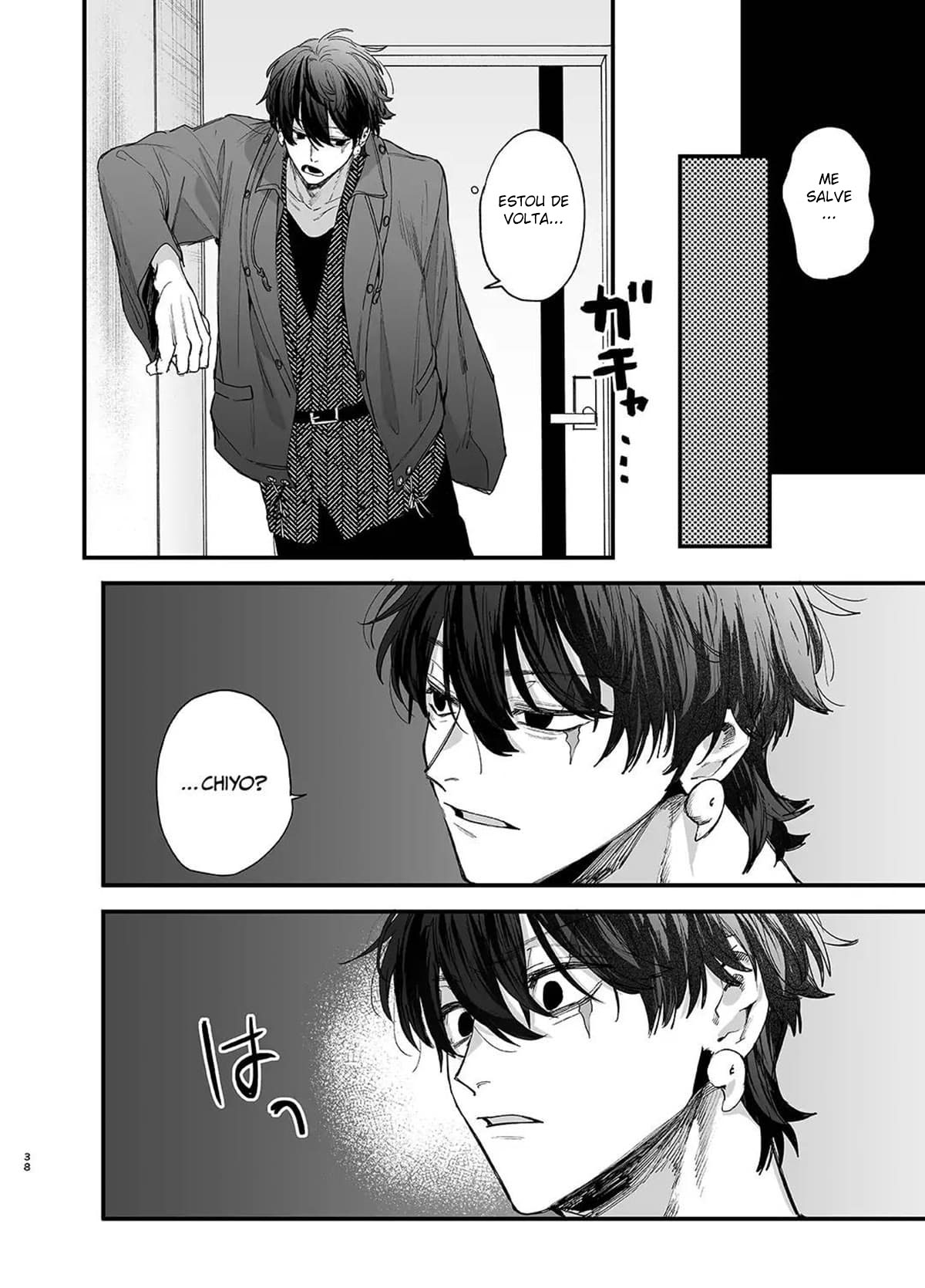 Até Que o Exorcista de Merda Ren-kun, me Conquistou Com Seu Abraço. — página 38