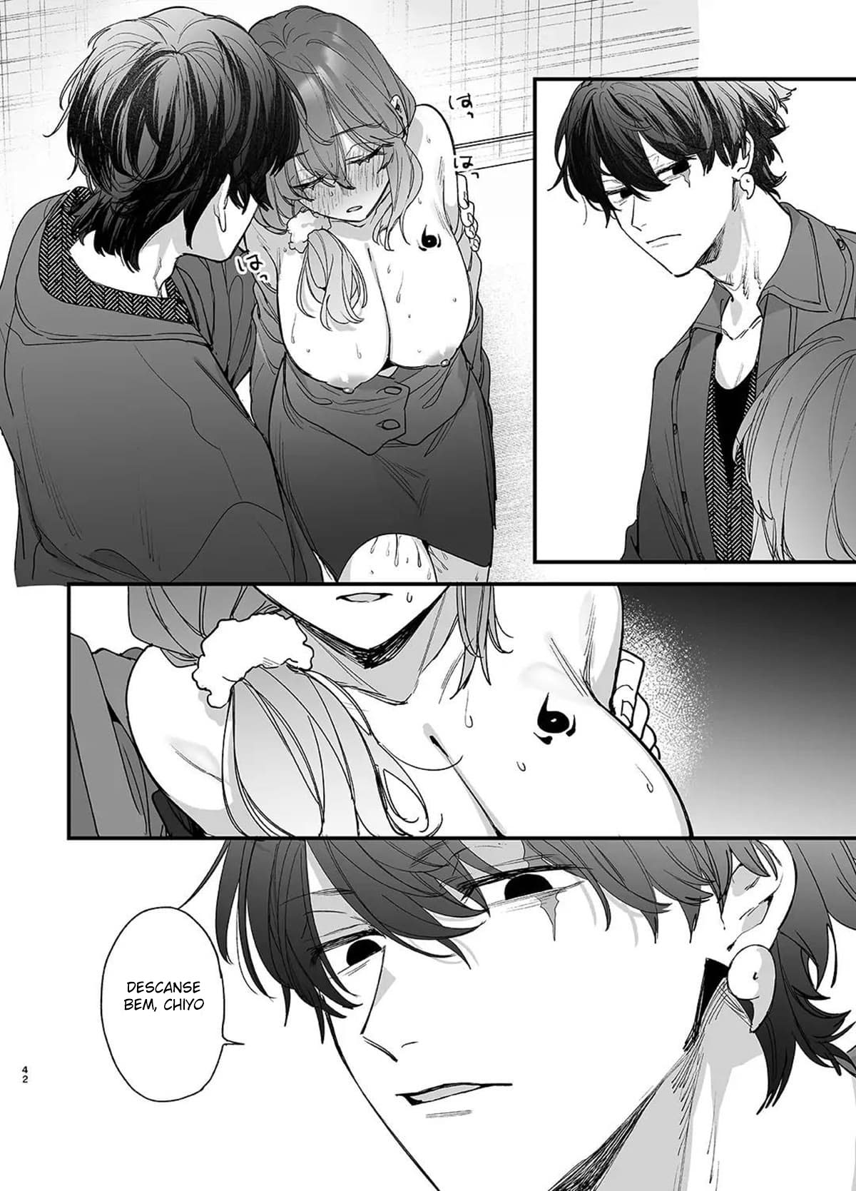 Até Que o Exorcista de Merda Ren-kun, me Conquistou Com Seu Abraço. — página 42