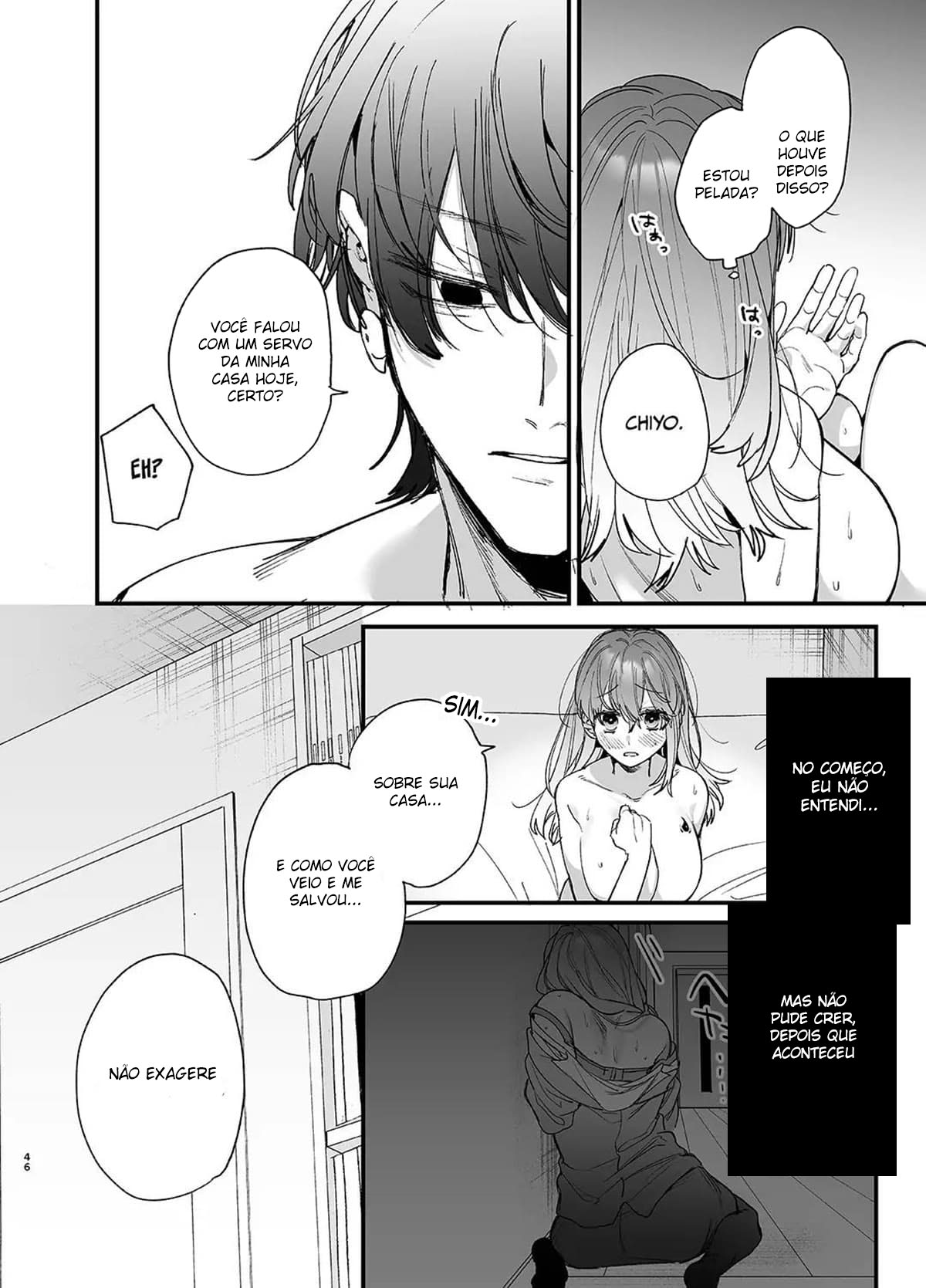 Até Que o Exorcista de Merda Ren-kun, me Conquistou Com Seu Abraço. — página 46