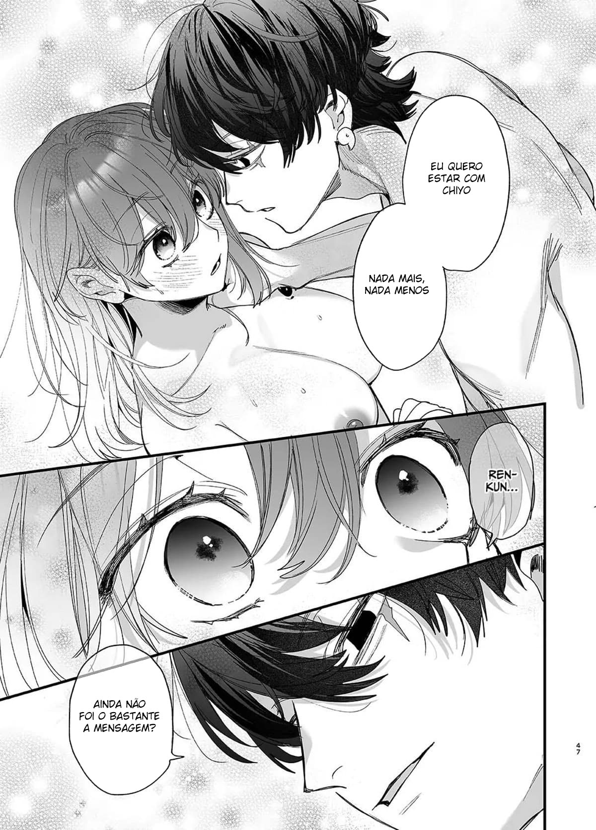 Até Que o Exorcista de Merda Ren-kun, me Conquistou Com Seu Abraço. — página 47