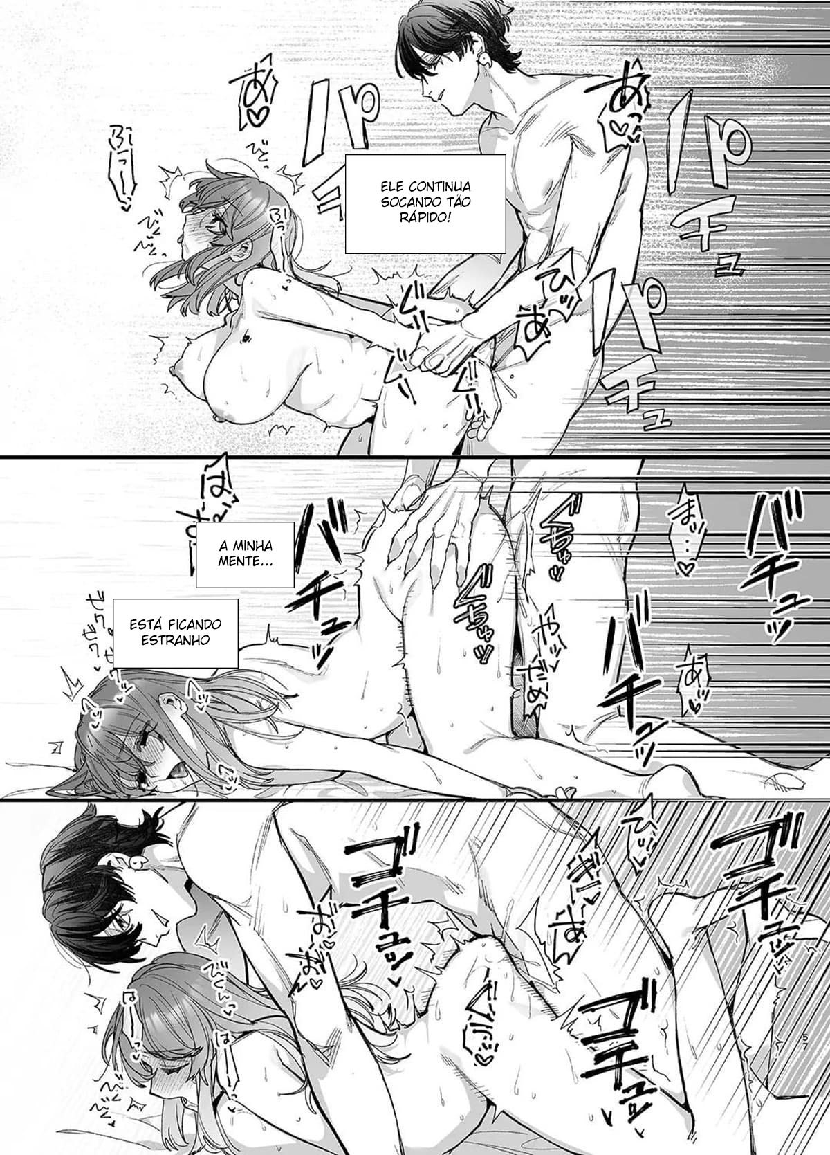 Até Que o Exorcista de Merda Ren-kun, me Conquistou Com Seu Abraço. — página 57