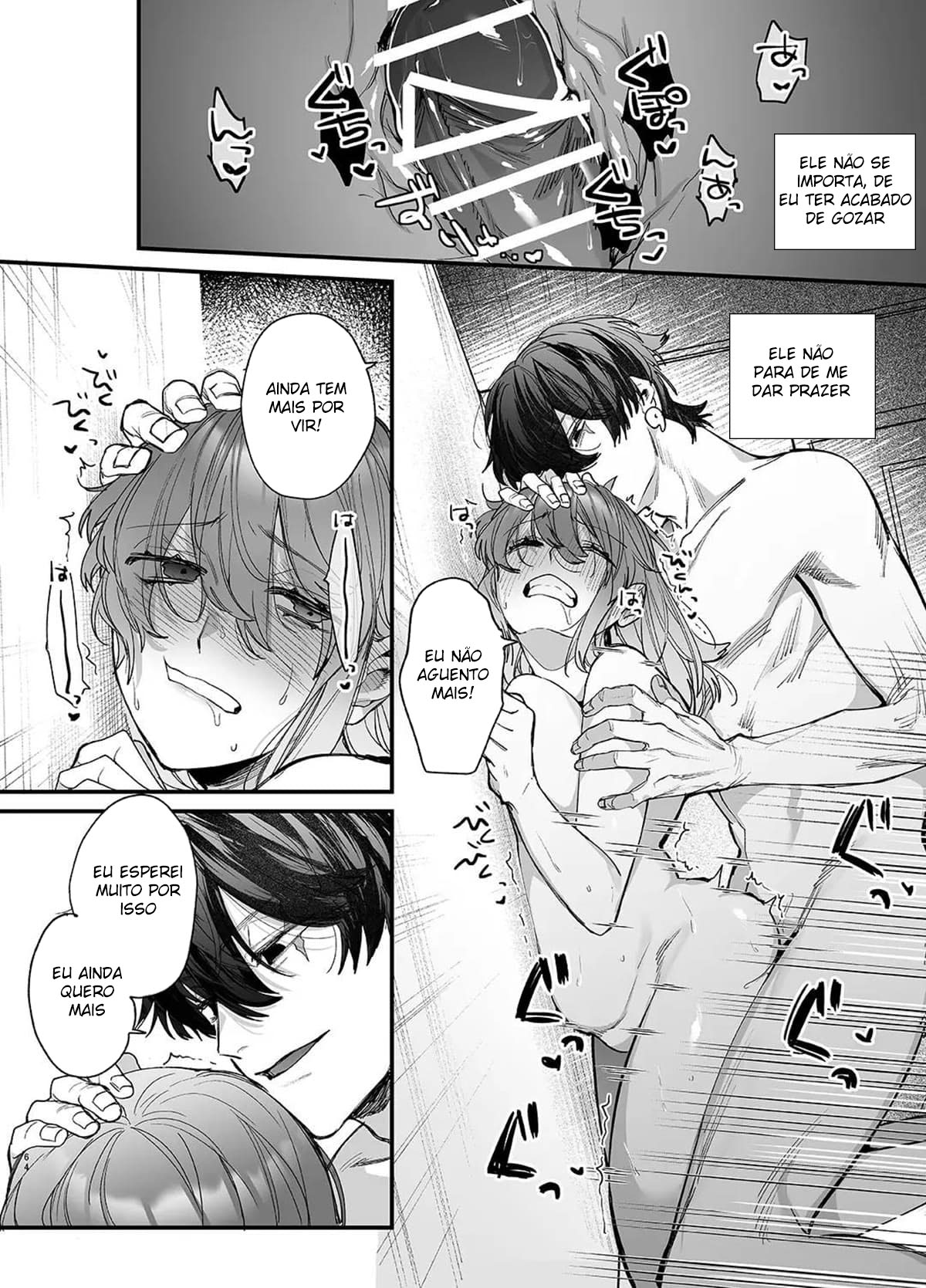Até Que o Exorcista de Merda Ren-kun, me Conquistou Com Seu Abraço. — página 64