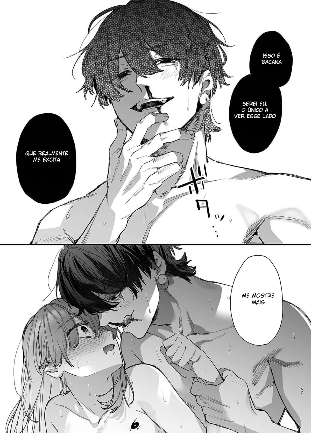 Até Que o Exorcista de Merda Ren-kun, me Conquistou Com Seu Abraço. — página 67