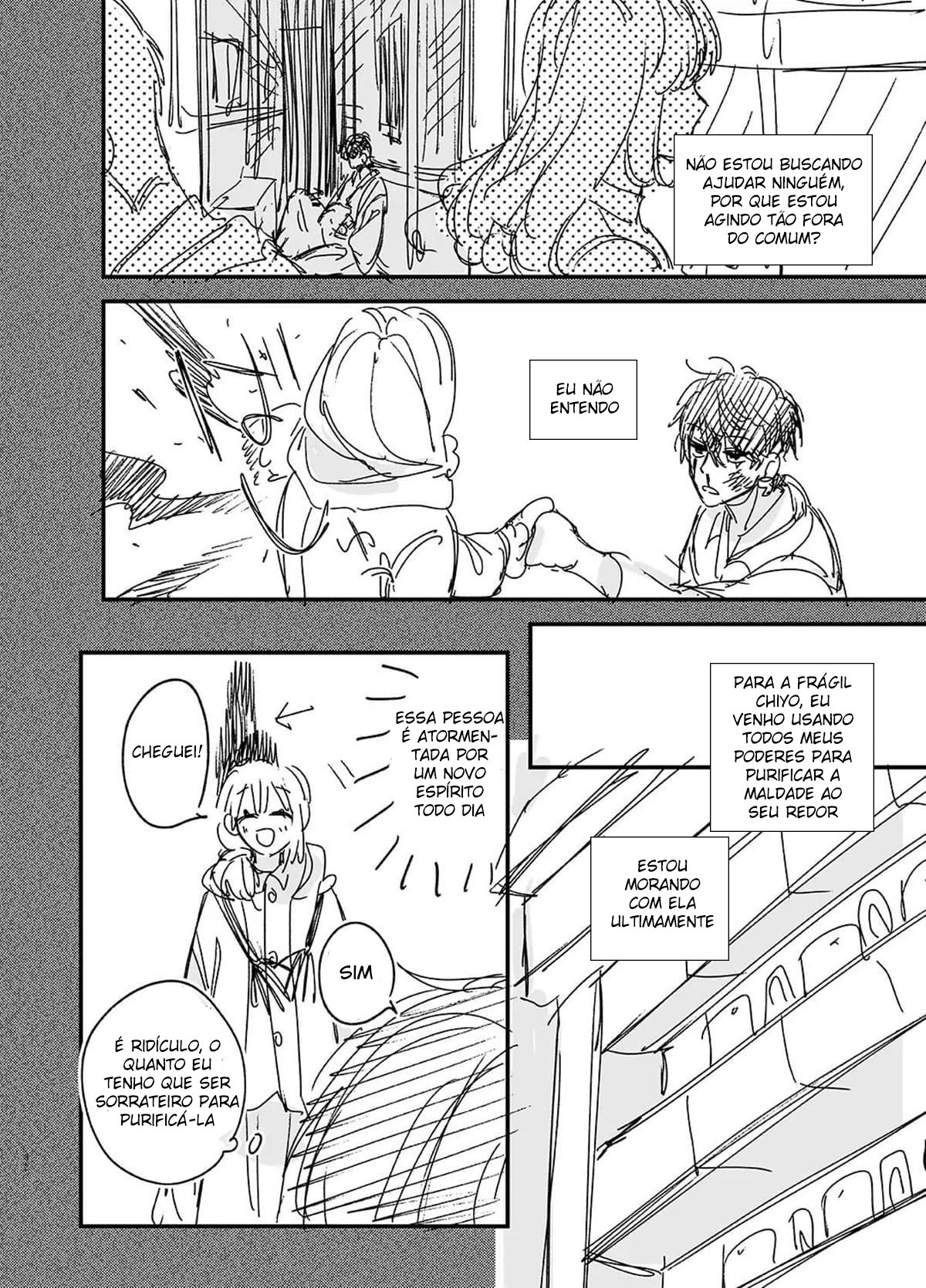 Até Que o Exorcista de Merda Ren-kun, me Conquistou Com Seu Abraço. — página 82