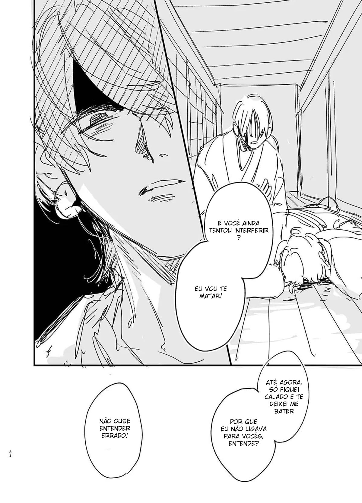 Até Que o Exorcista de Merda Ren-kun, me Conquistou Com Seu Abraço. — página 84