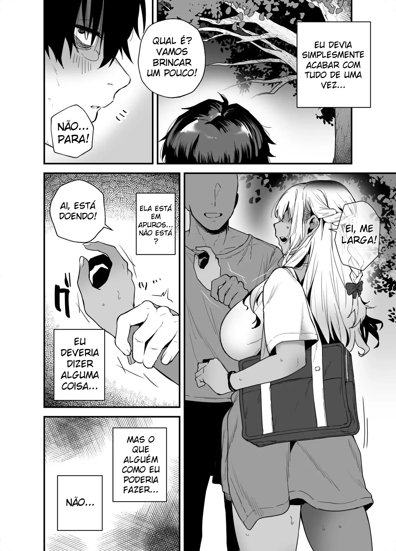 Retribuição da Gyaru: O Trabalhador Que Salvou Uma Gyaru Peituda de Um Rebelde E Acabou Tendo Um Romance Puro Com Ela — página 3