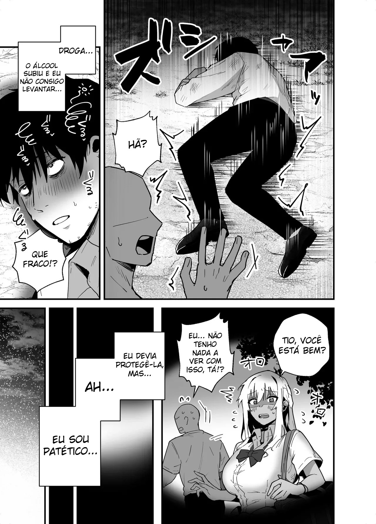 Retribuição da Gyaru: O Trabalhador Que Salvou Uma Gyaru Peituda de Um Rebelde E Acabou Tendo Um Romance Puro Com Ela — página 6