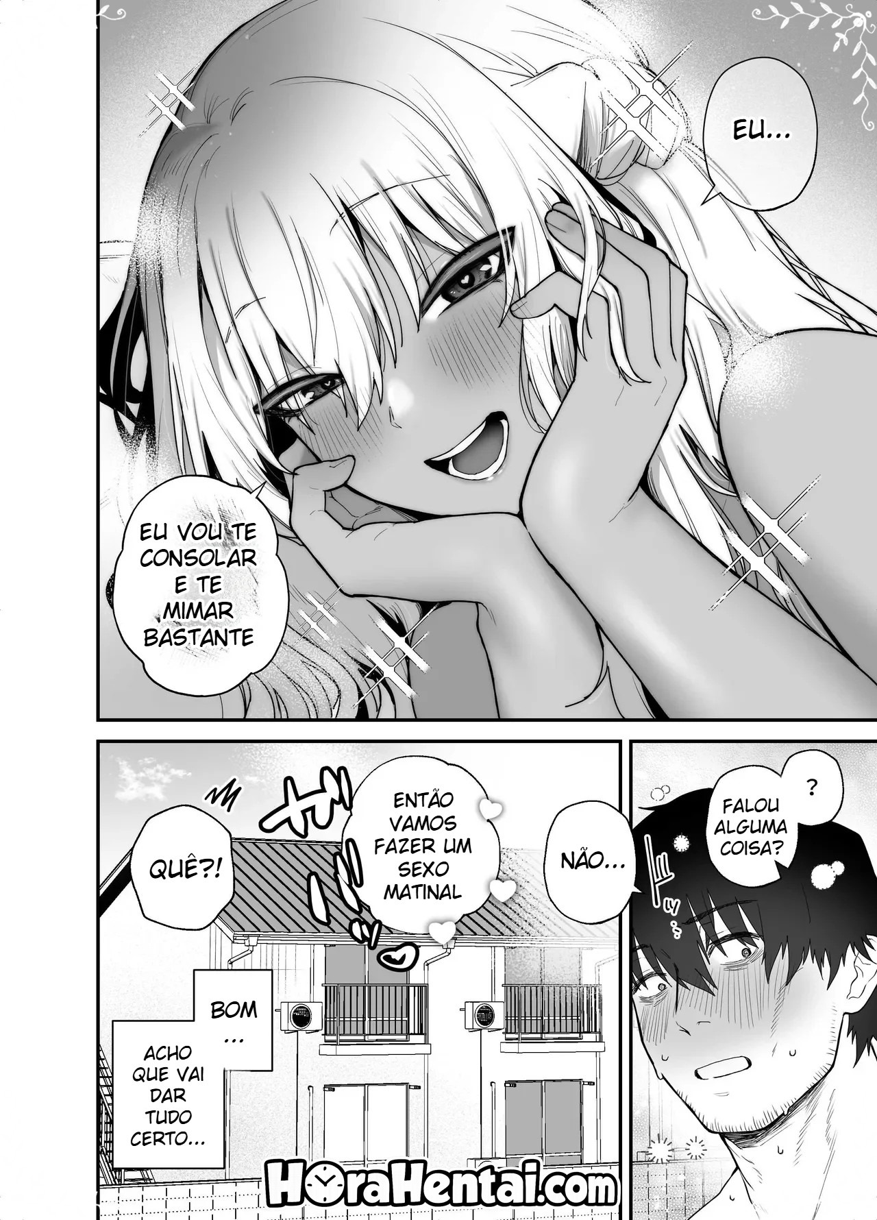 Retribuição da Gyaru: O Trabalhador Que Salvou Uma Gyaru Peituda de Um Rebelde E Acabou Tendo Um Romance Puro Com Ela — página 55