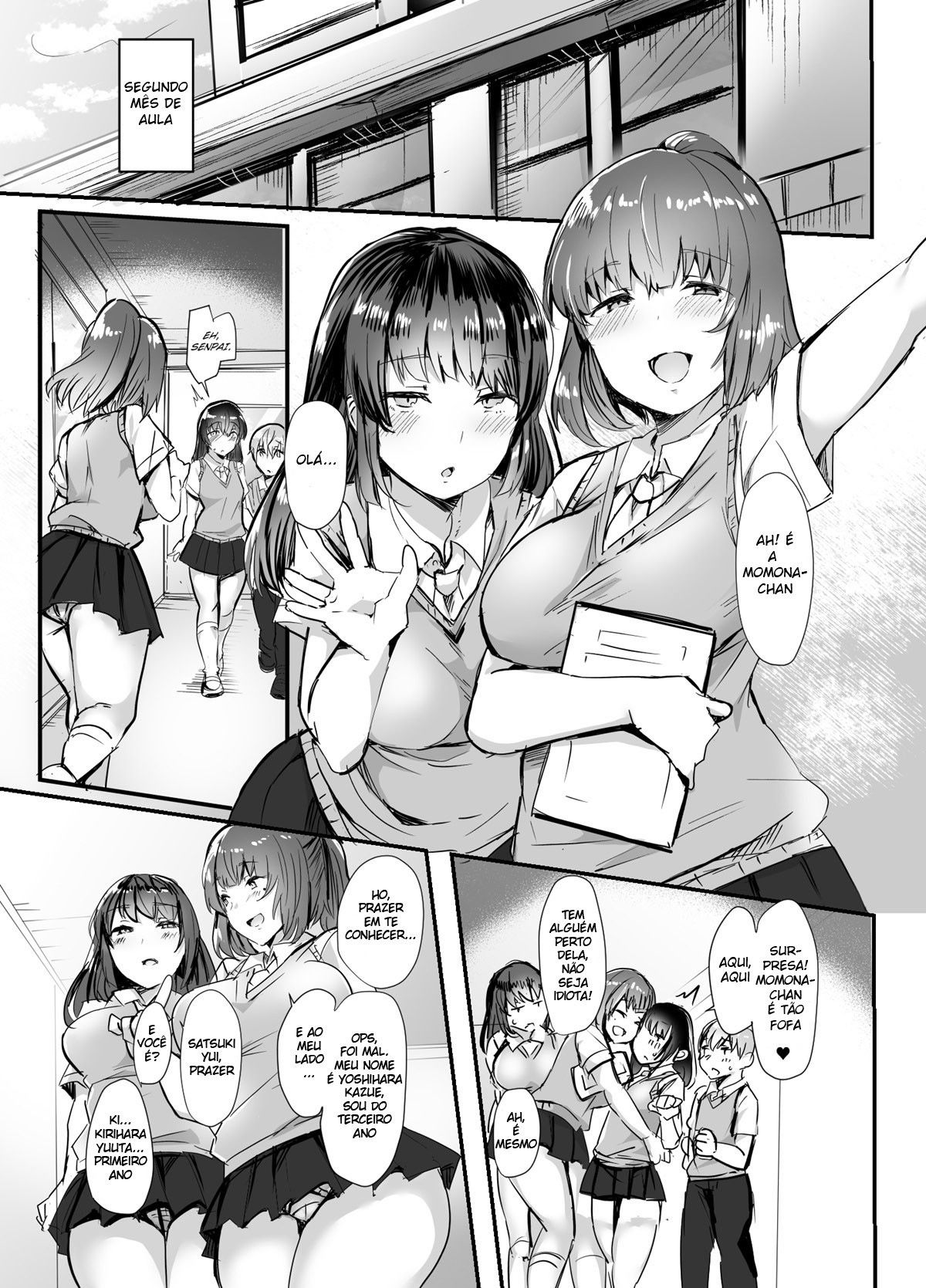 A Senpai do Clube da Minha Namorada Que é Bastante Provocadora — página 3