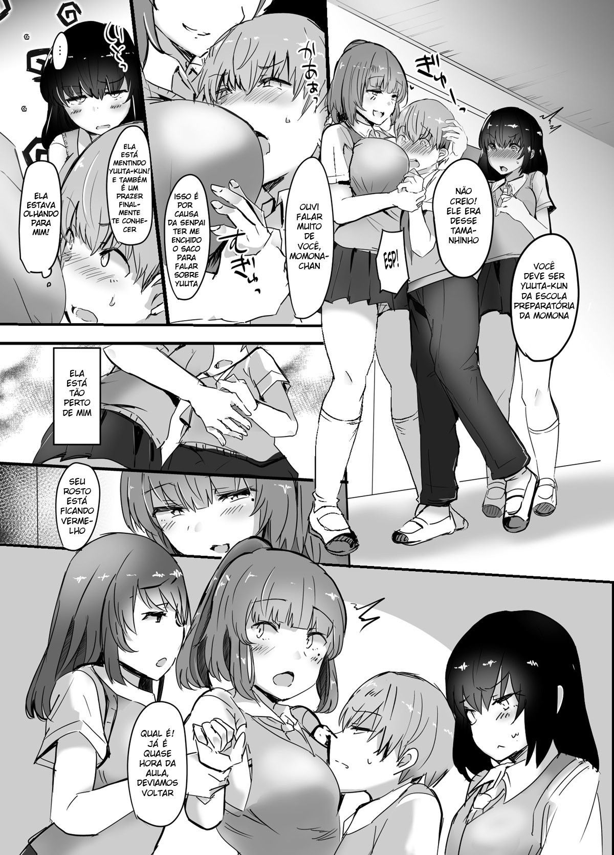 A Senpai do Clube da Minha Namorada Que é Bastante Provocadora — página 4