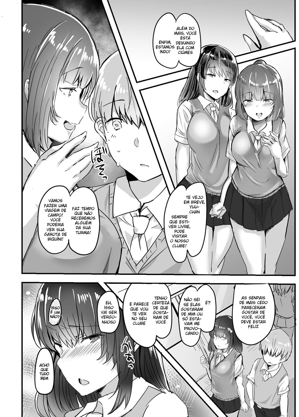 A Senpai do Clube da Minha Namorada Que é Bastante Provocadora — página 5