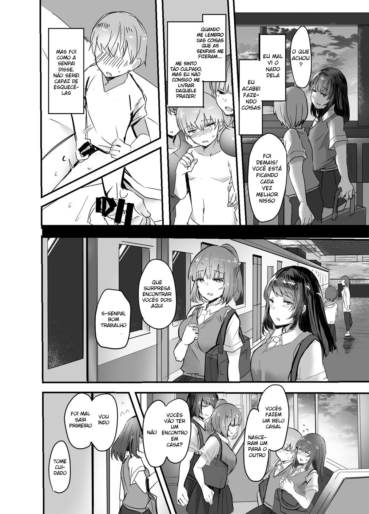 A Senpai do Clube da Minha Namorada Que é Bastante Provocadora — página 15