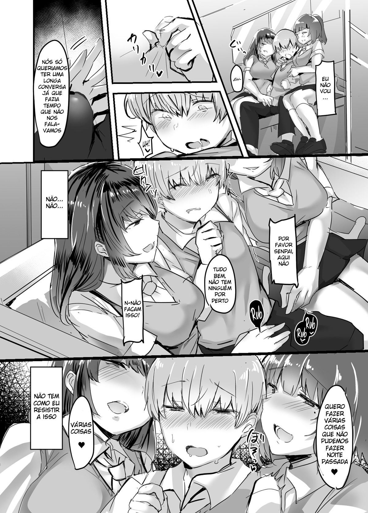 A Senpai do Clube da Minha Namorada Que é Bastante Provocadora — página 17