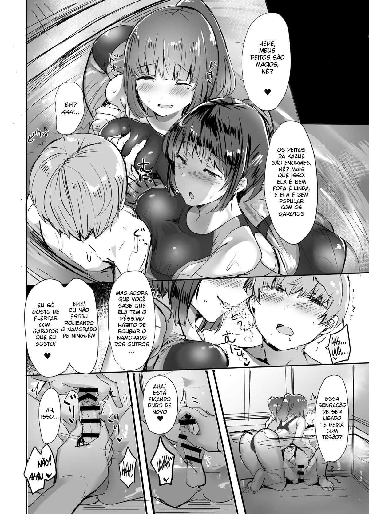 A Senpai do Clube da Minha Namorada Que é Bastante Provocadora — página 21