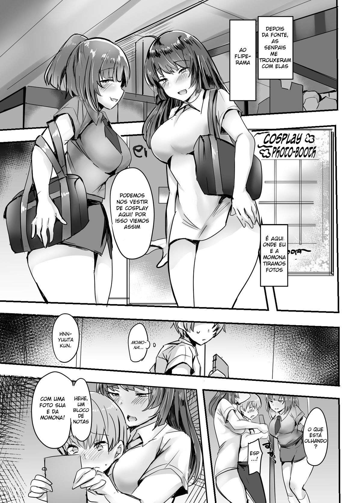 A Senpai do Clube da Minha Namorada Que é Bastante Provocadora — página 28
