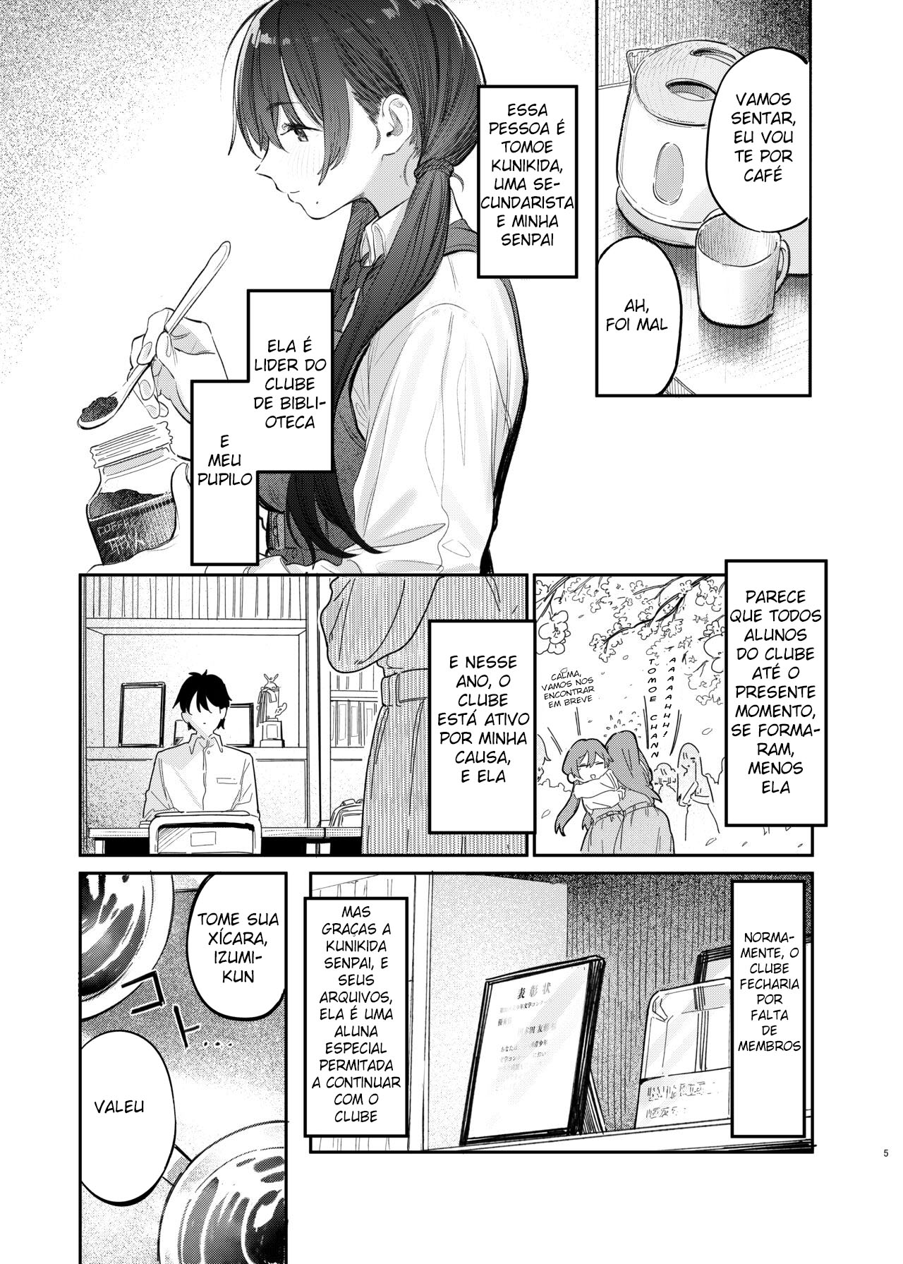 O Segredo de Kunikida Senpai — página 5