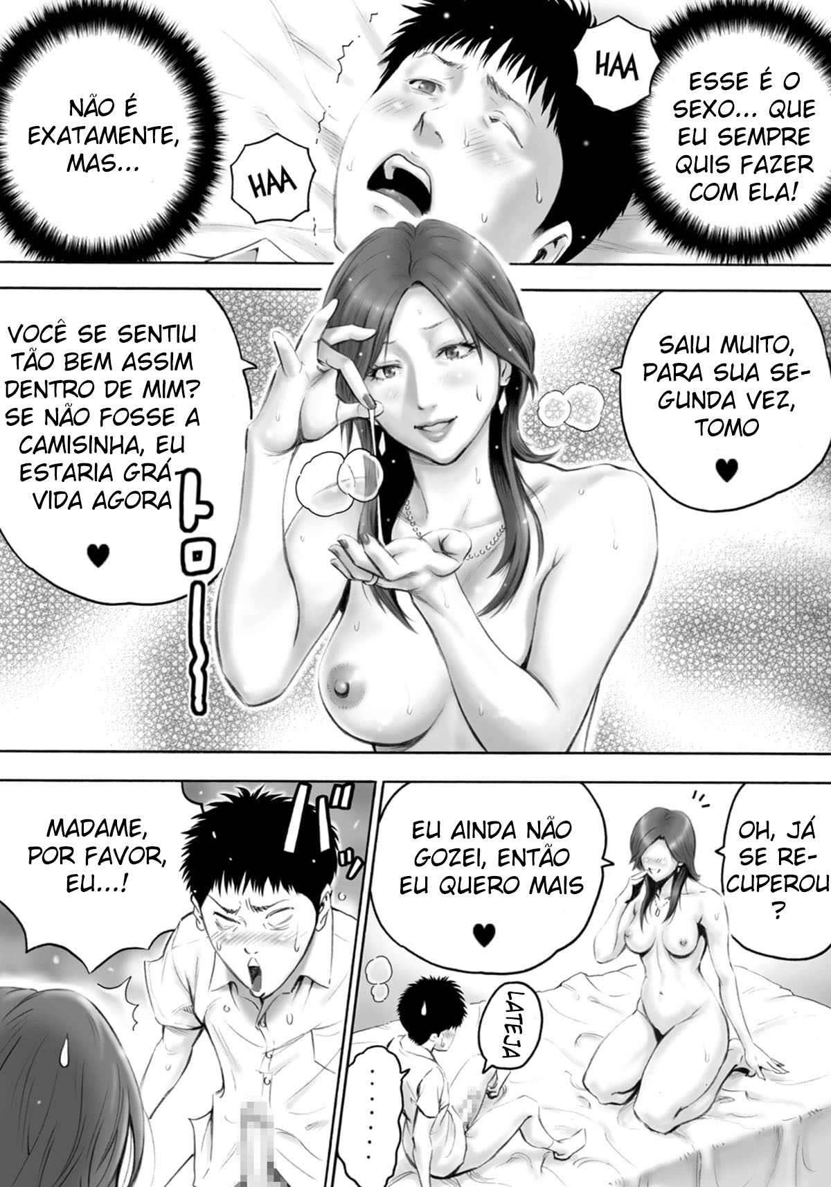 Minha Tão Esperada Foda Com a Tia da Porta ao Lado! — página 27