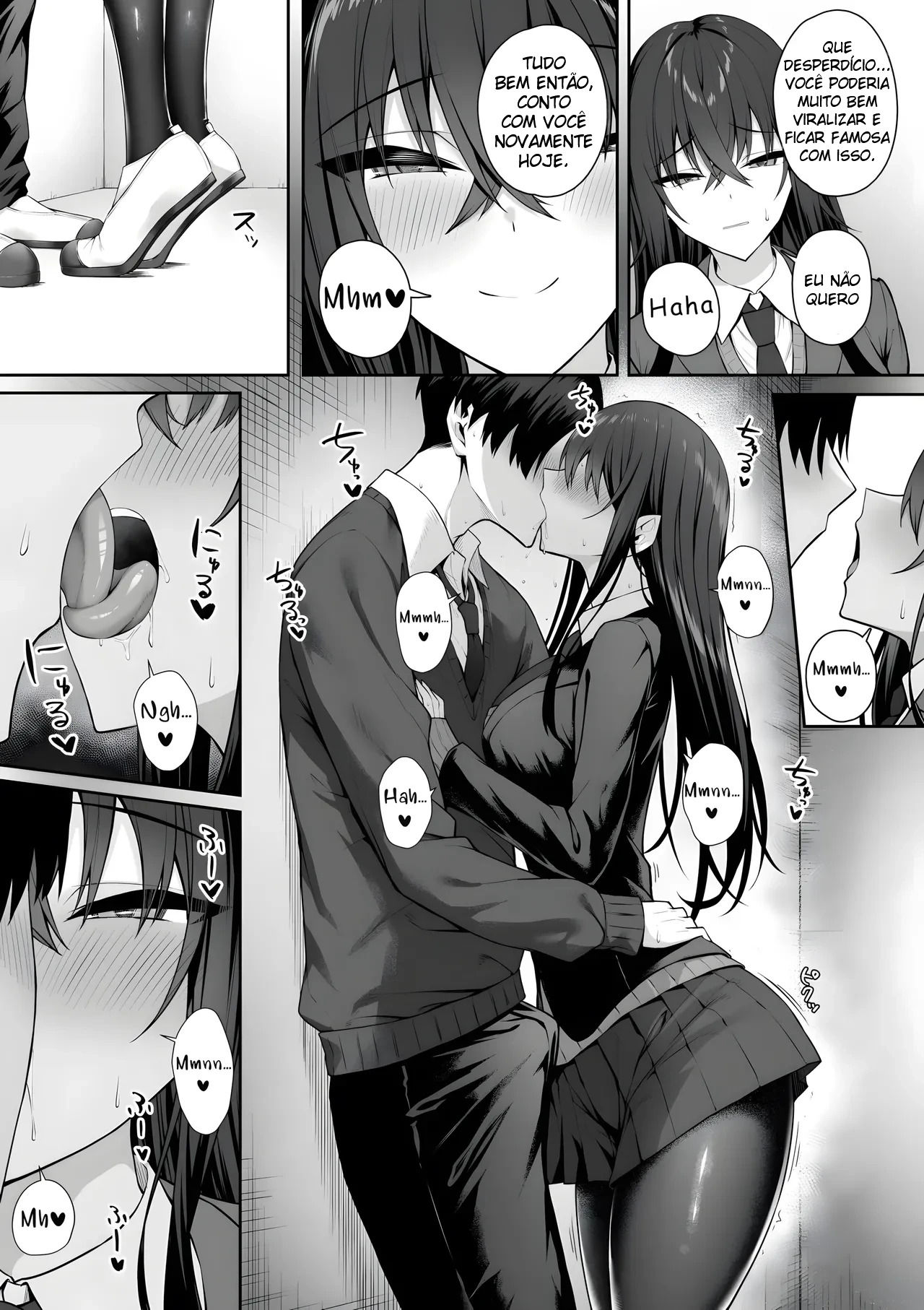 A Gyaru e Eu Trocamos de Sexo ~ Minha Versão Fêmea e o Novato — página 8