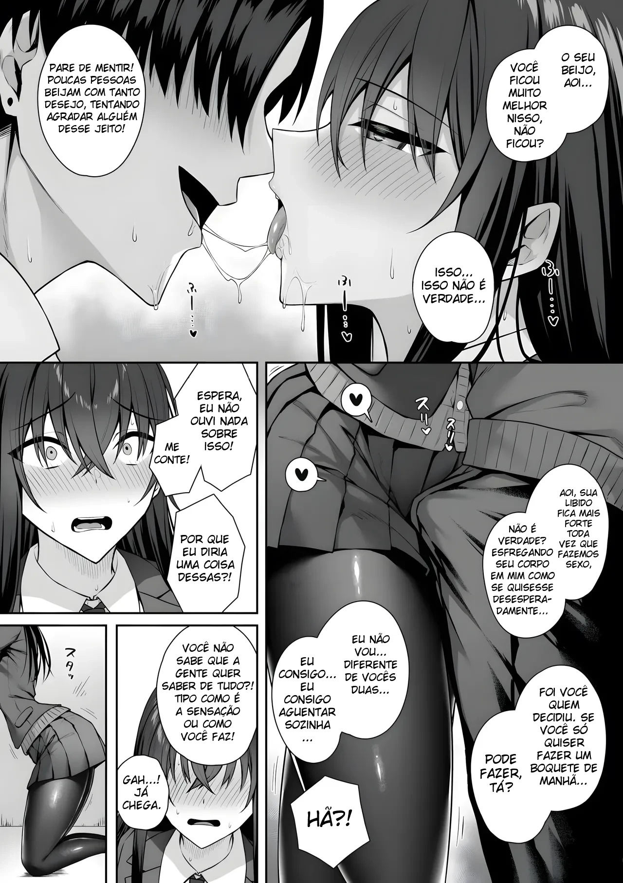 A Gyaru e Eu Trocamos de Sexo ~ Minha Versão Fêmea e o Novato — página 9
