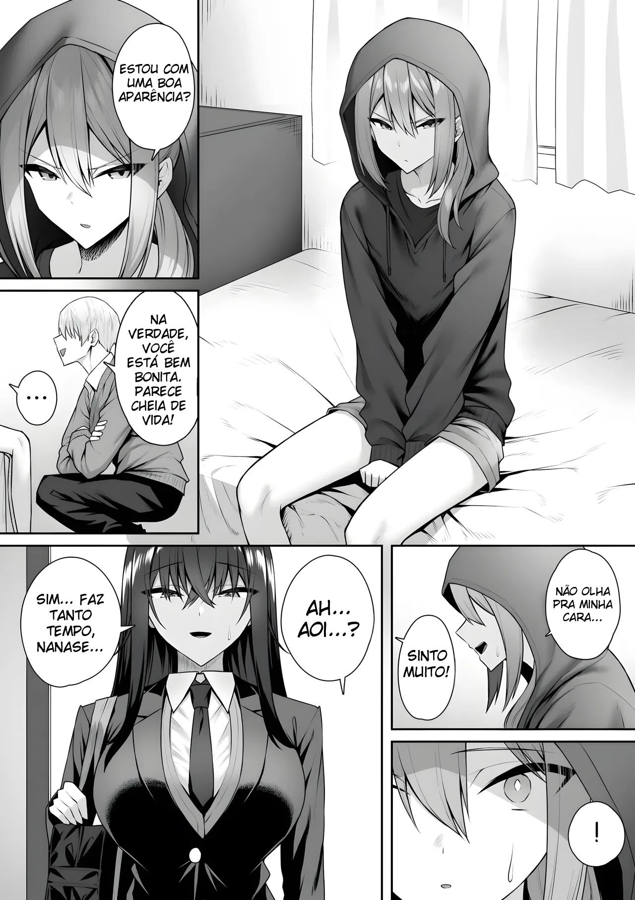 A Gyaru e Eu Trocamos de Sexo ~ Minha Versão Fêmea e o Novato — página 26