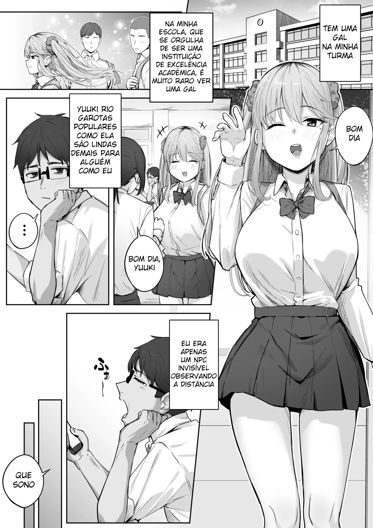 A Gyaru Popular da Turma Tinha Como Complexos o Fato de se Mijar e Seus Mamilos Invertidos. — página 2