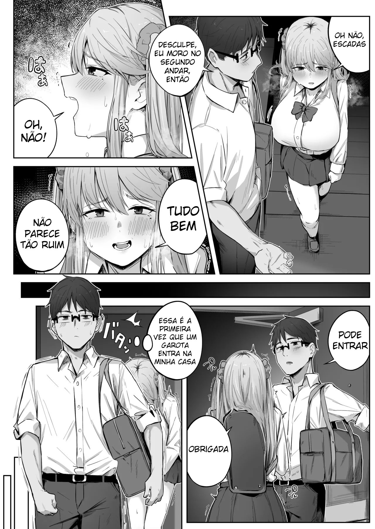 A Gyaru Popular da Turma Tinha Como Complexos o Fato de se Mijar e Seus Mamilos Invertidos. — página 7