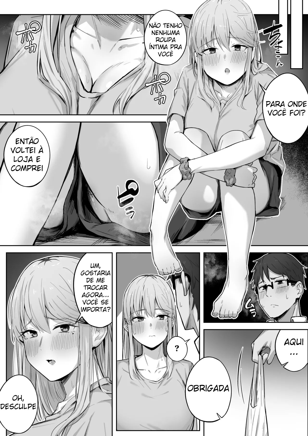 A Gyaru Popular da Turma Tinha Como Complexos o Fato de se Mijar e Seus Mamilos Invertidos. — página 11