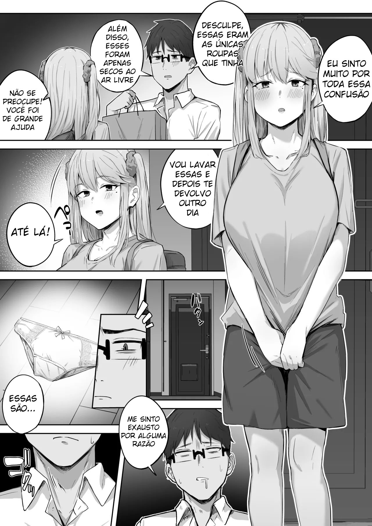 A Gyaru Popular da Turma Tinha Como Complexos o Fato de se Mijar e Seus Mamilos Invertidos. — página 12