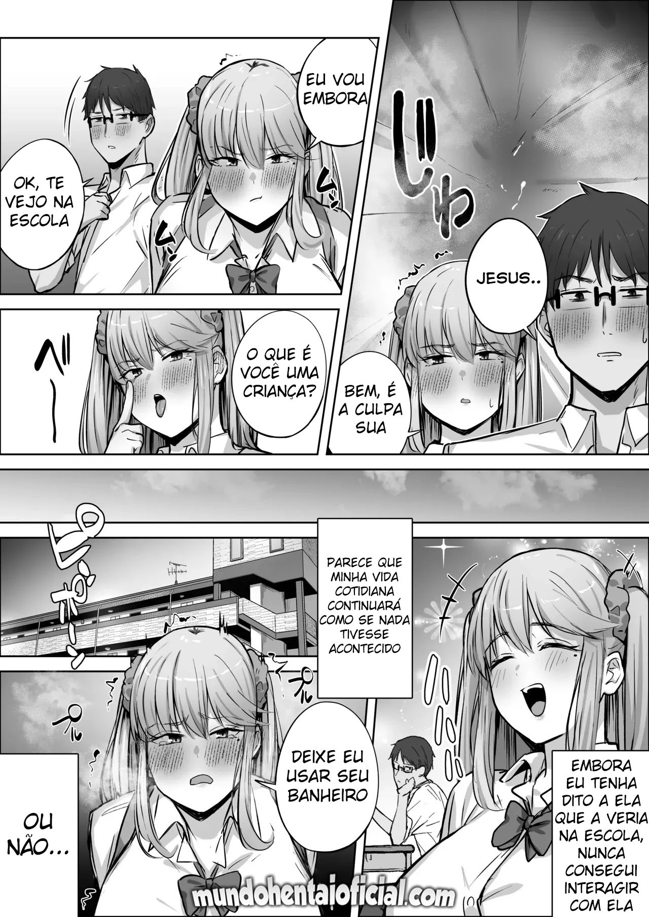 A Gyaru Popular da Turma Tinha Como Complexos o Fato de se Mijar e Seus Mamilos Invertidos. — página 47
