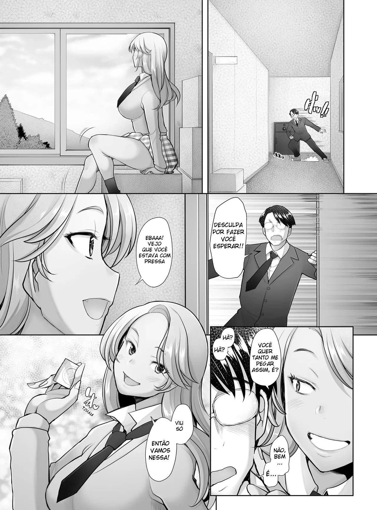 A Gyaru Apaixonada por um Pau Atencioso 2 — página 6