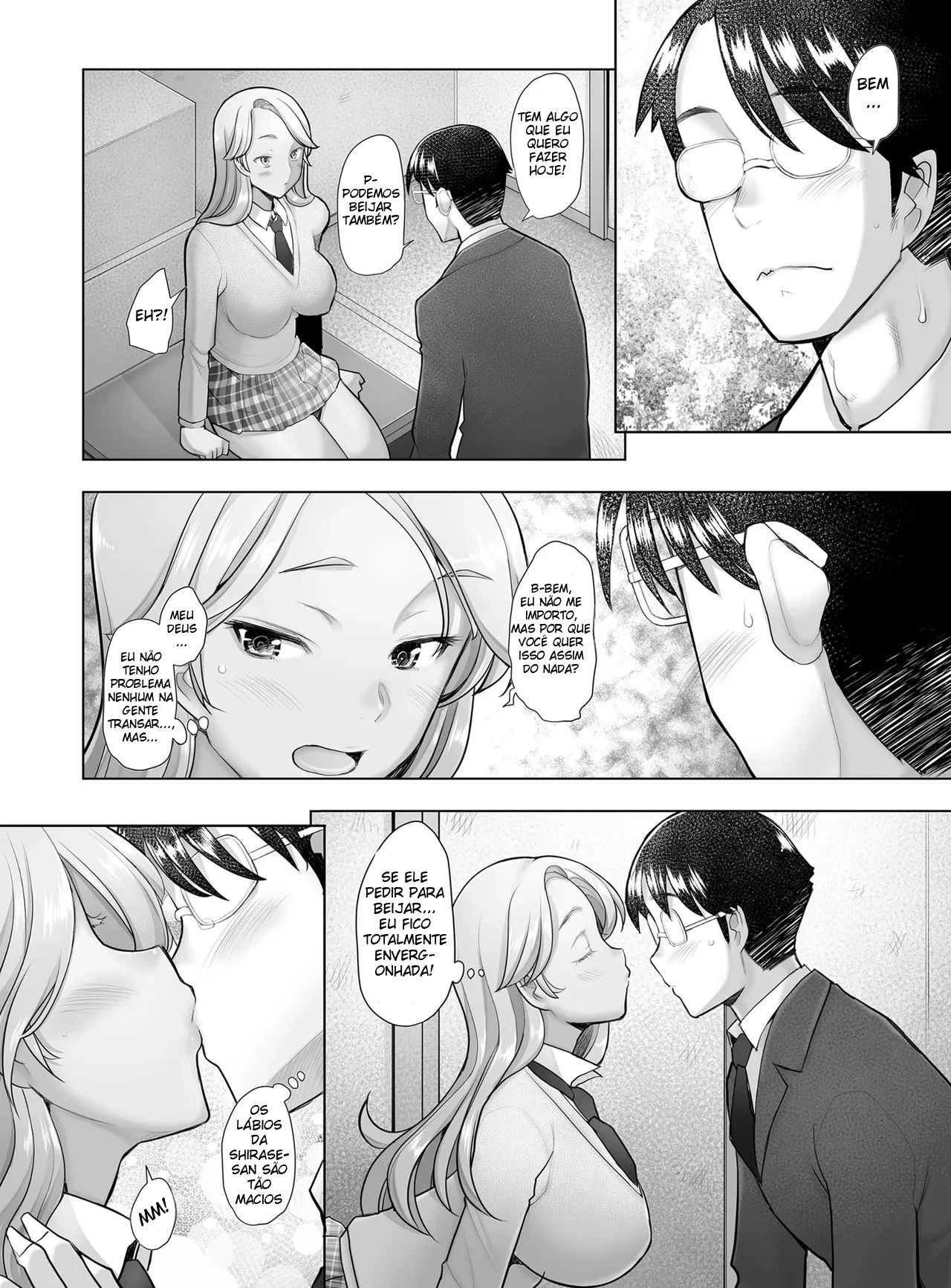 A Gyaru Apaixonada por um Pau Atencioso 2 — página 7